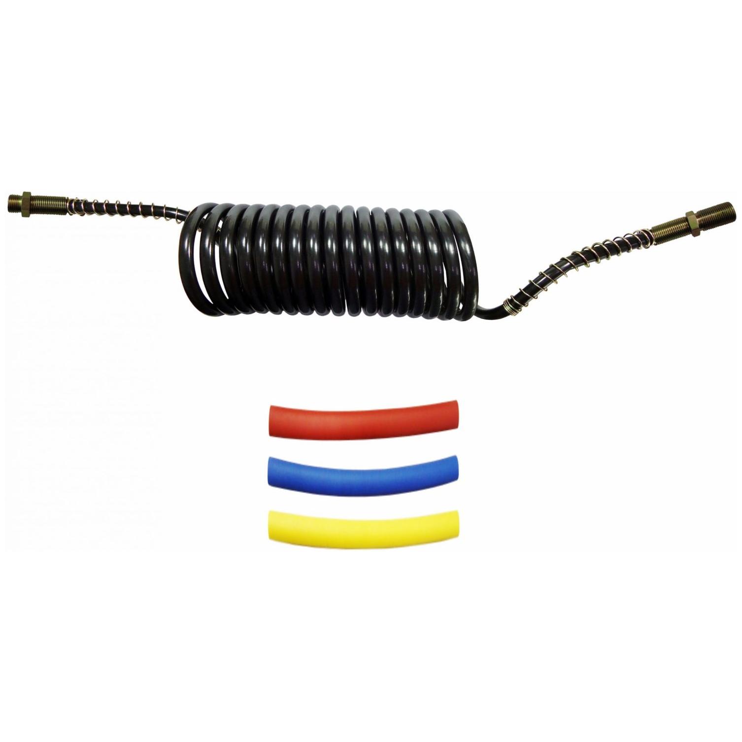 Mangueira Espiral para Freio a Ar 6,5m Macho M16xMacho M18 Termo-retrátil - DNI - 8448