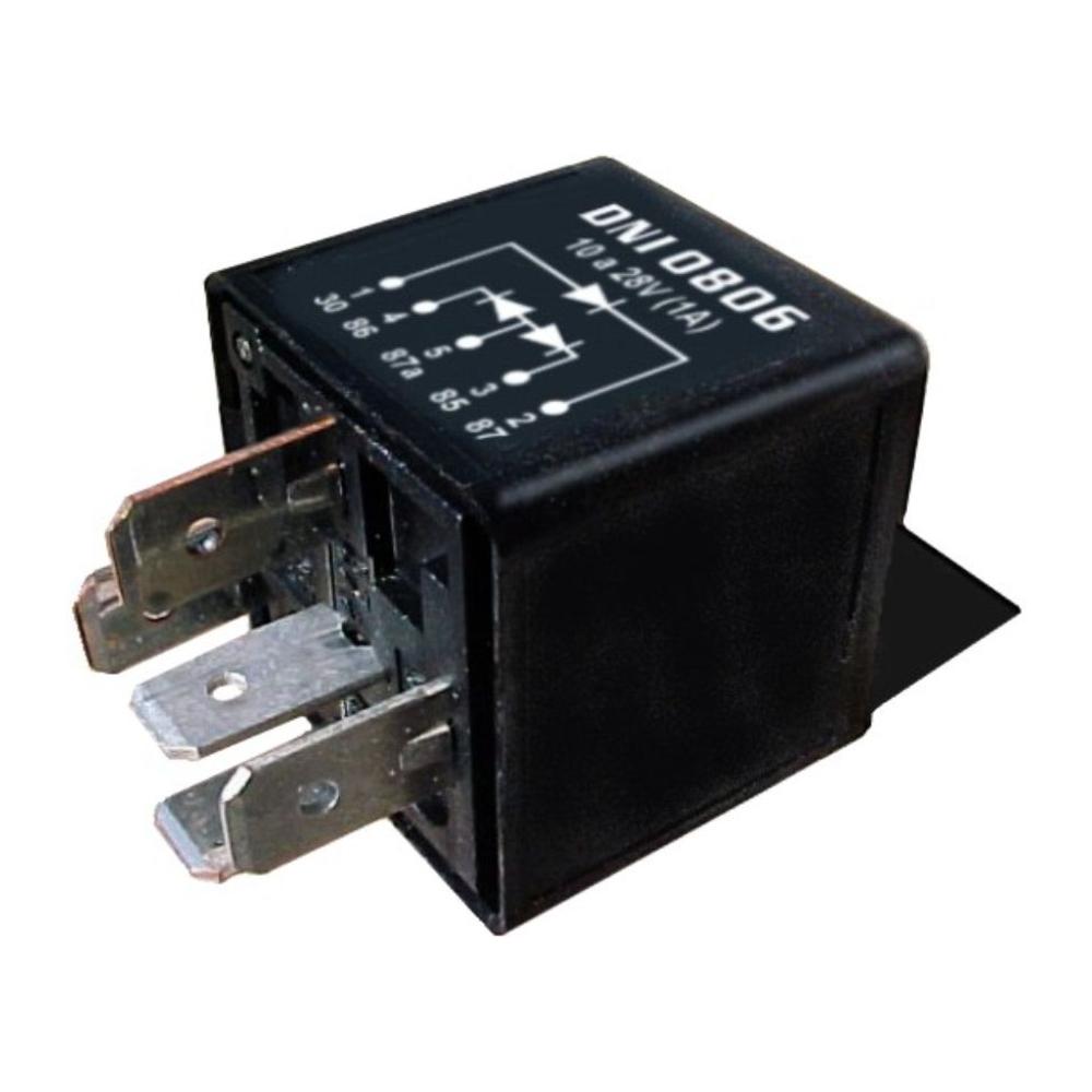 Caixa de Diodos 5 Terminais Suporte 10 a 28V - DNI - 0806