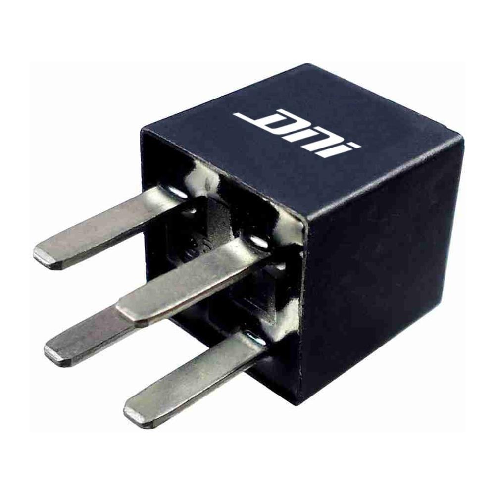 Micro Relé Auxiliar 4 Terminais Tipo Agulha 12V - DNI - 8205