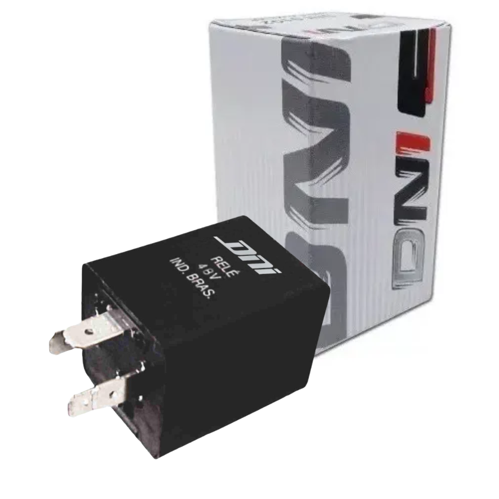 Relé de Comando para Pisca 48V 4 Terminais - DNI - 1148