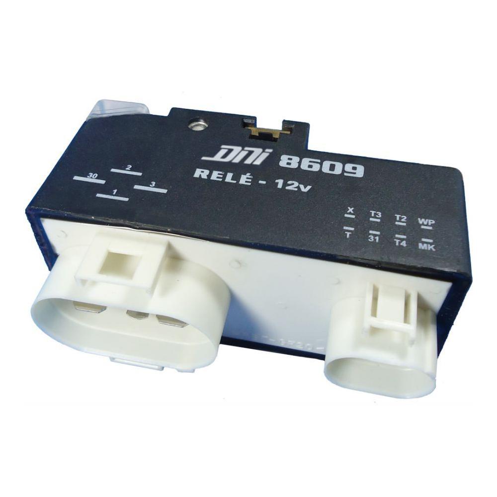 Relé de Controle para Ventilador de Radiador 12V 12 Terminais para Volkswagen Golf - DNI - DNI 8609