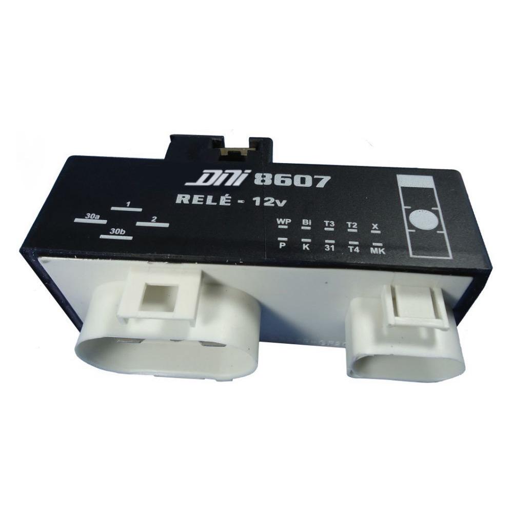 Relé de Controle para Ventilador de Radiador 12V 14 Terminais para Volkswagen Golf - DNI - DNI 8607
