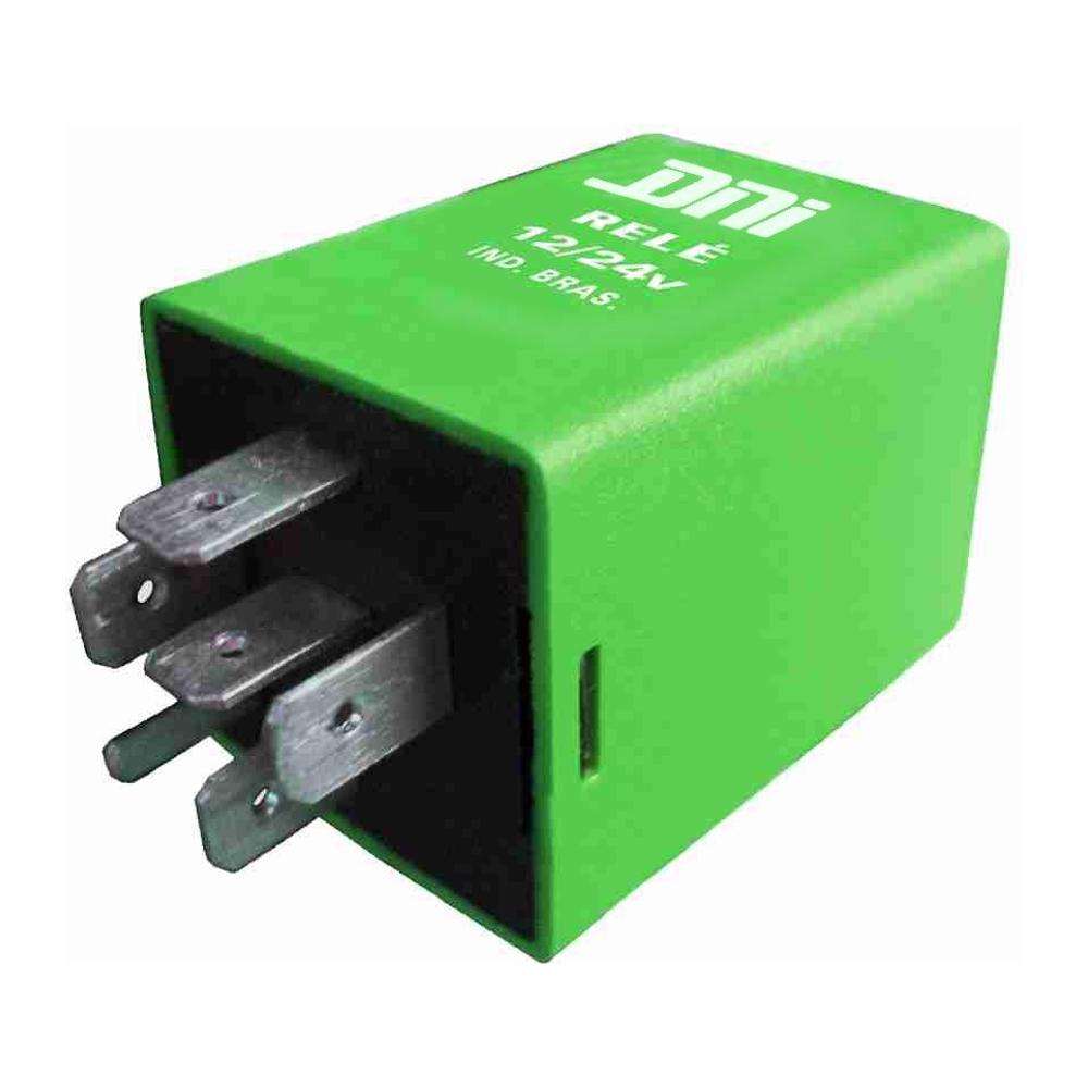 Relé Indicador de Água no Filtro de Combustível 12/24V 6 Terminais - DNI - 8545