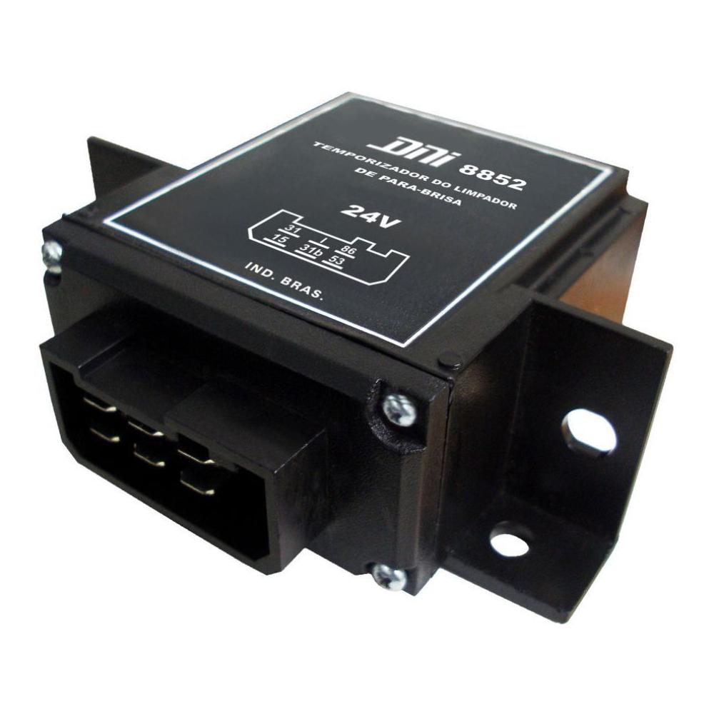 Relé Limpador para-brisa 24V 6 Terminais - DNI - 8852