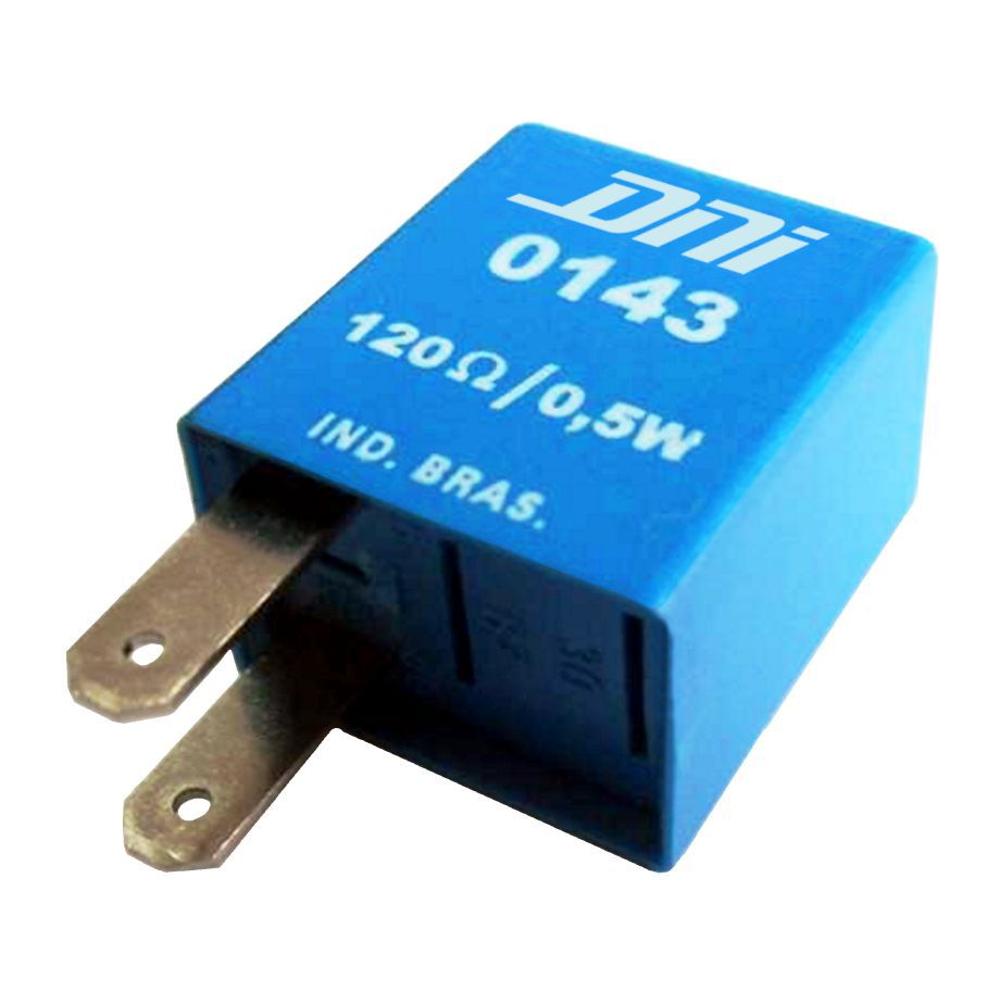 Relé Porta Resistor 12V 2 Terminais - DNI - 0143