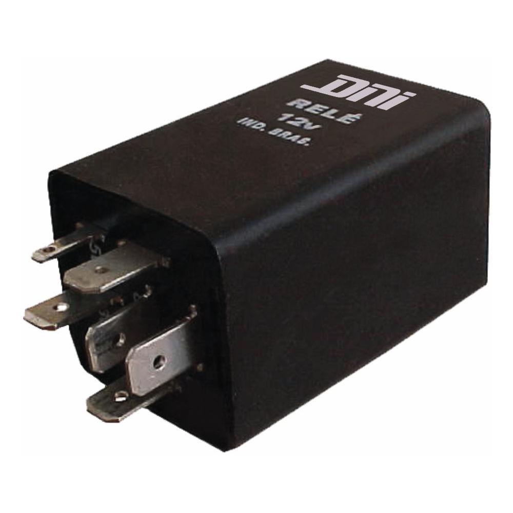 Relé Temporizador para Luz Interna 12V 6 Terminais - DNI - 0357