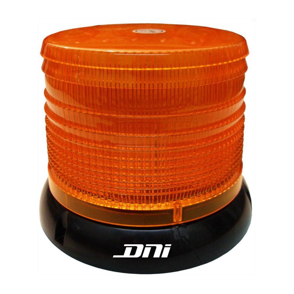 Luz Rotativa Giroled Ambar de Advertência 127-220VAC - DNI - 4101