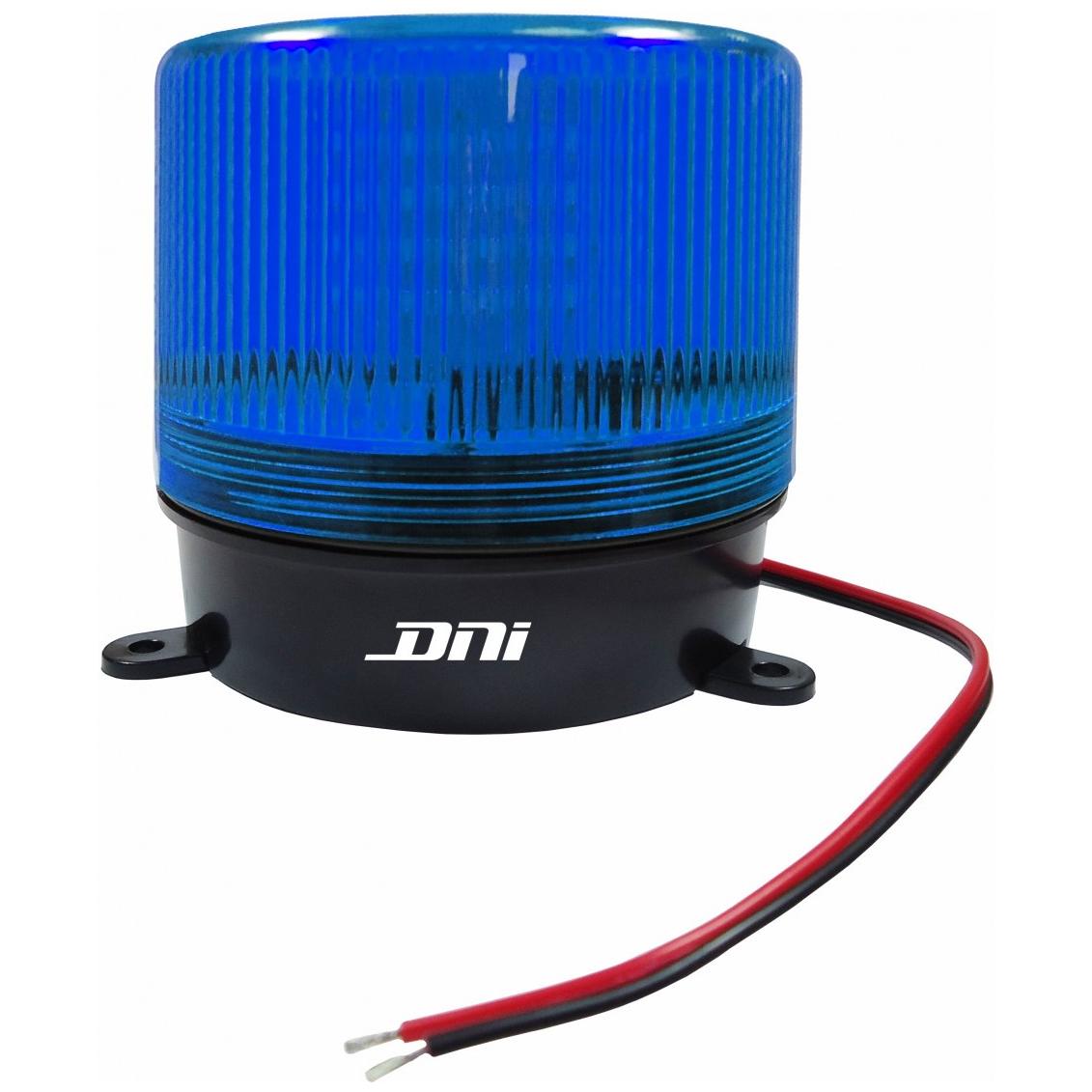 Sinalizador Visual Giroflex Giroled e Strobo Ambar 8 Funções Bivolt - DNI - 4281