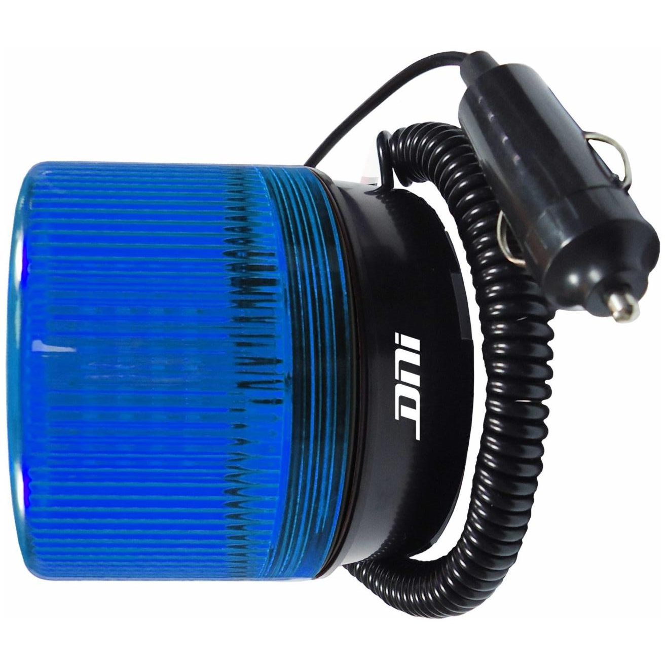 Sinalizador Visual Giroflex Giroled e Strobo com Plug 8 Funções Azul Bivolt - DNI - 4286