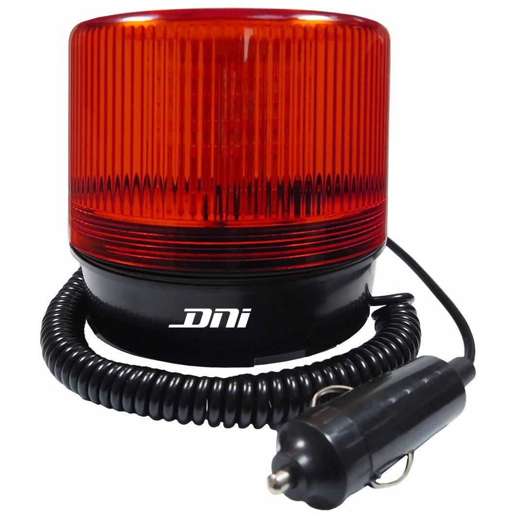 Sinalizador Visual Giroflex Giroled e Strobo Magnético com Plug 8 Funções - DNI - 4289