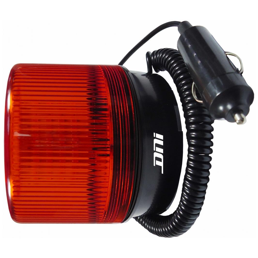 Sinalizador Visual Giroflex Giroled e Strobo Magnético com Plug 8 Funções - DNI - 4289