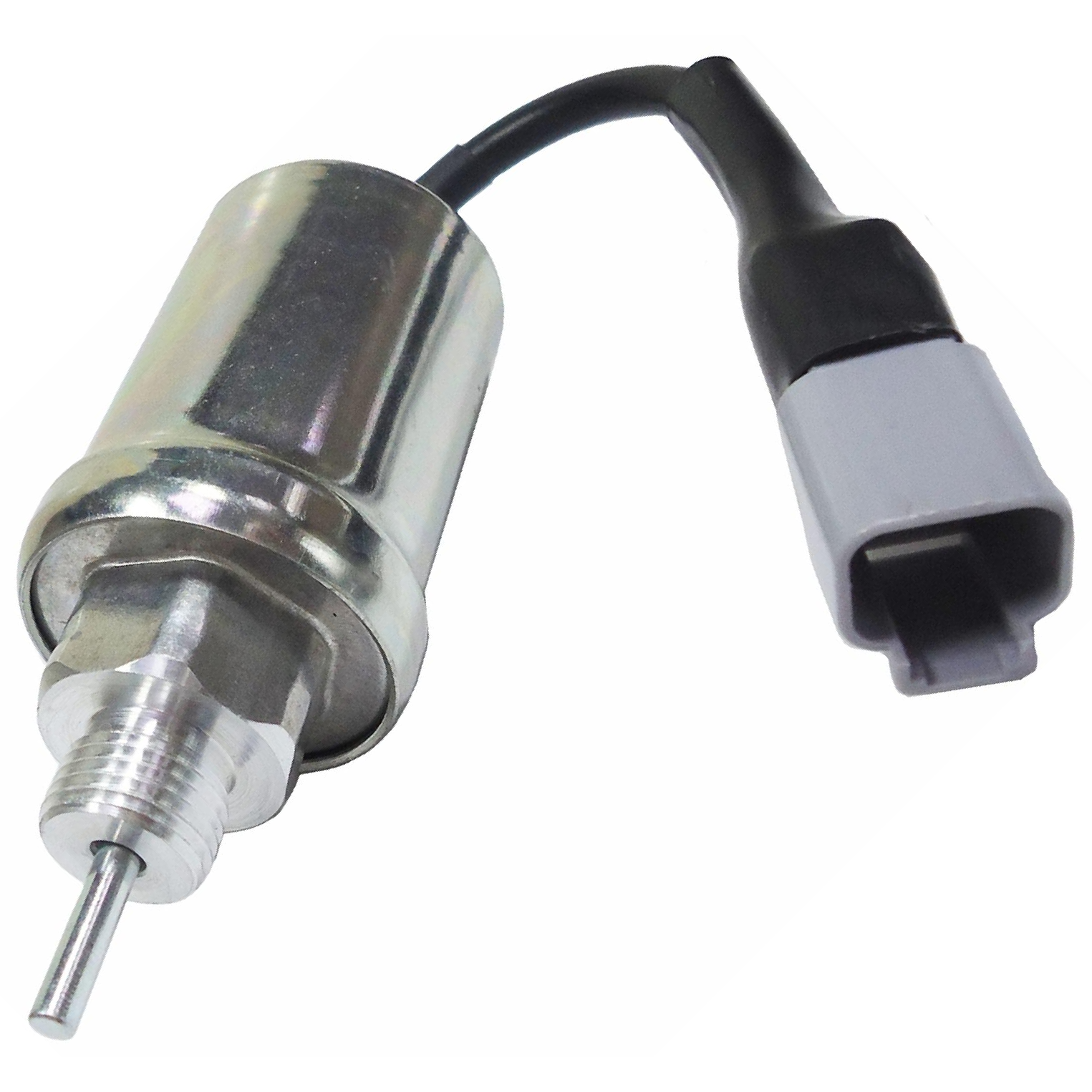 Solenoide de Parada 12V Plug 2 Terminais - DNI - 8070