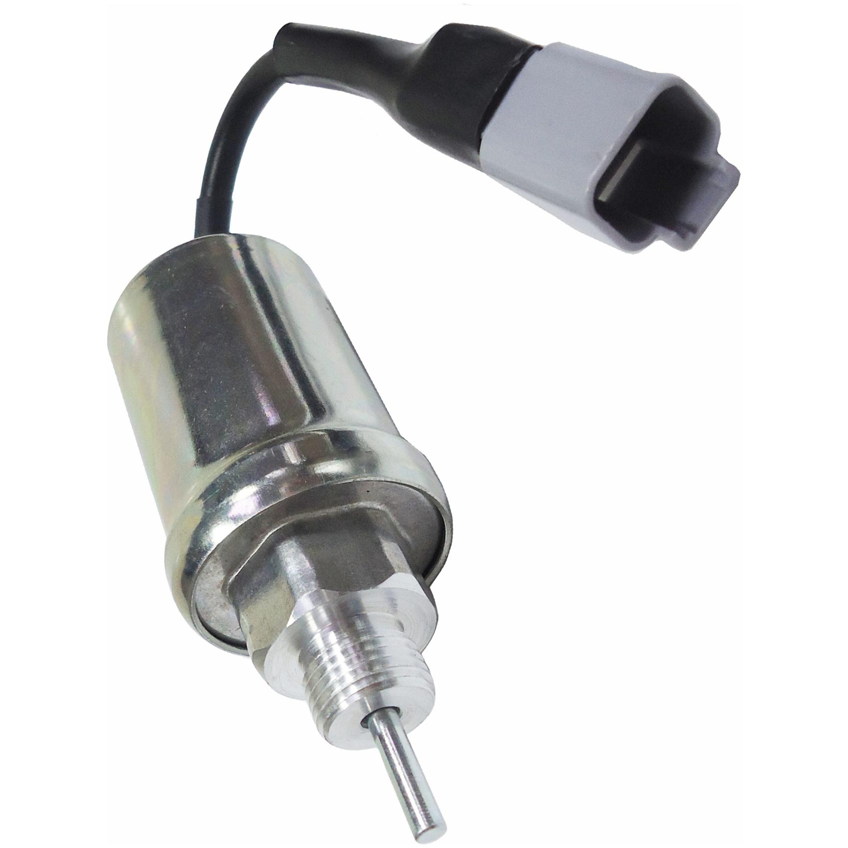 Solenoide de Parada 12V Plug 2 Terminais - DNI - 8070