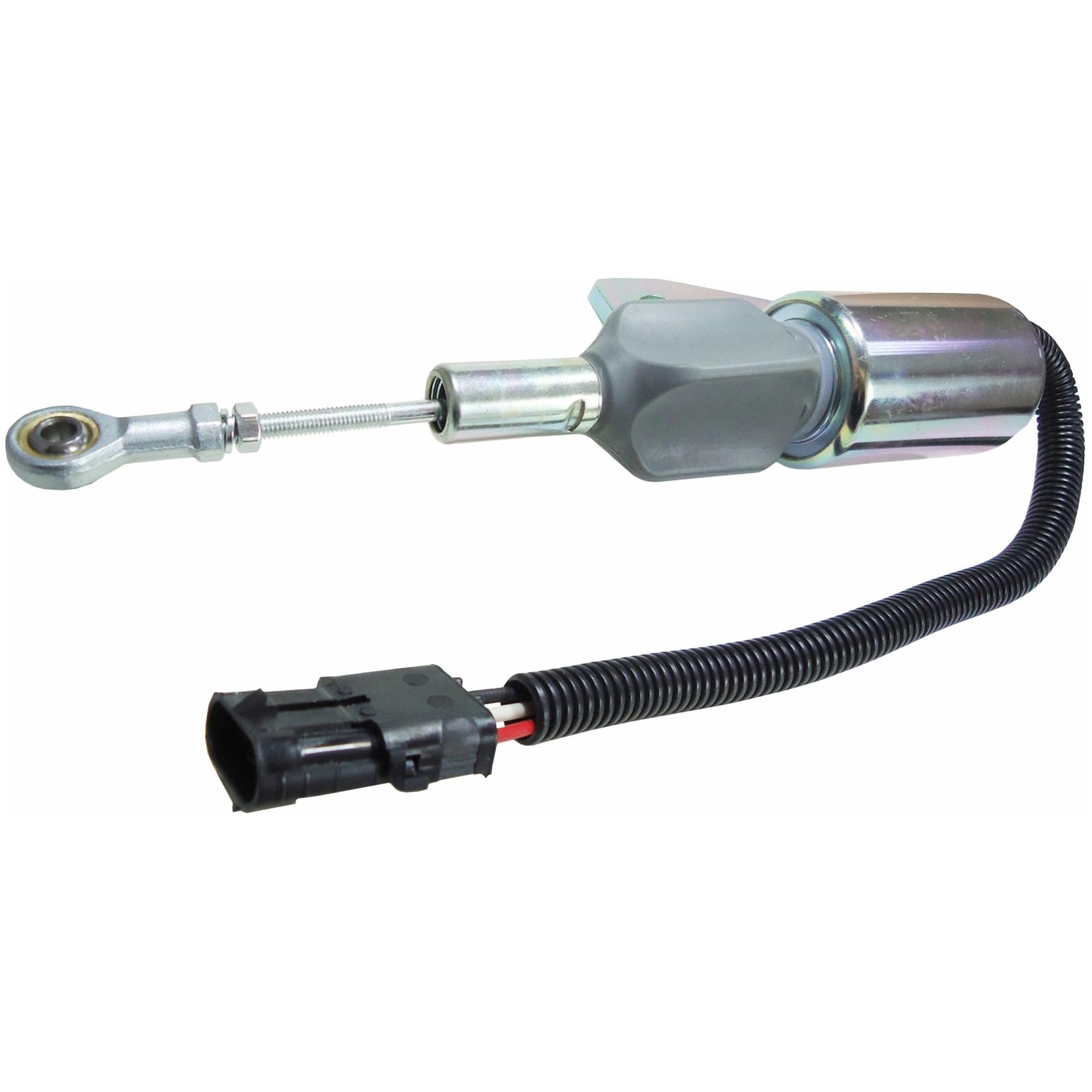 Solenoide de Parada 12V Plug 3 Terminais - DNI - 8061