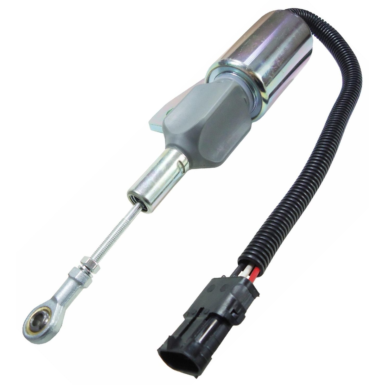 Solenoide de Parada 12V Plug 3 Terminais - DNI - 8061