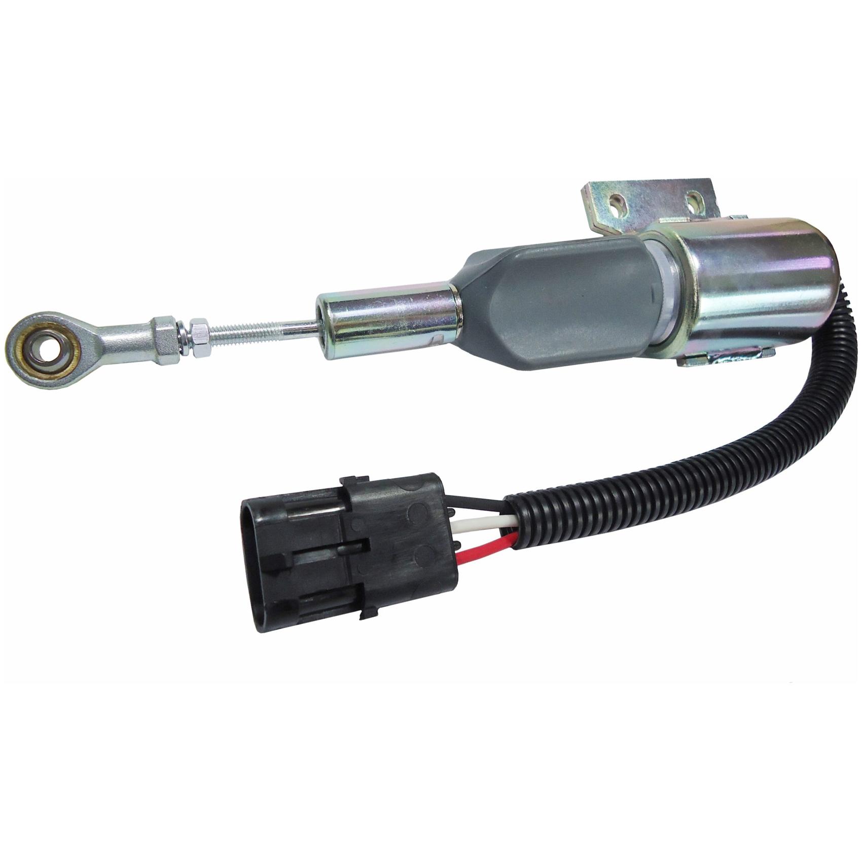 Solenoide de Parada 24V Plug 3 Terminais - DNI - 8064
