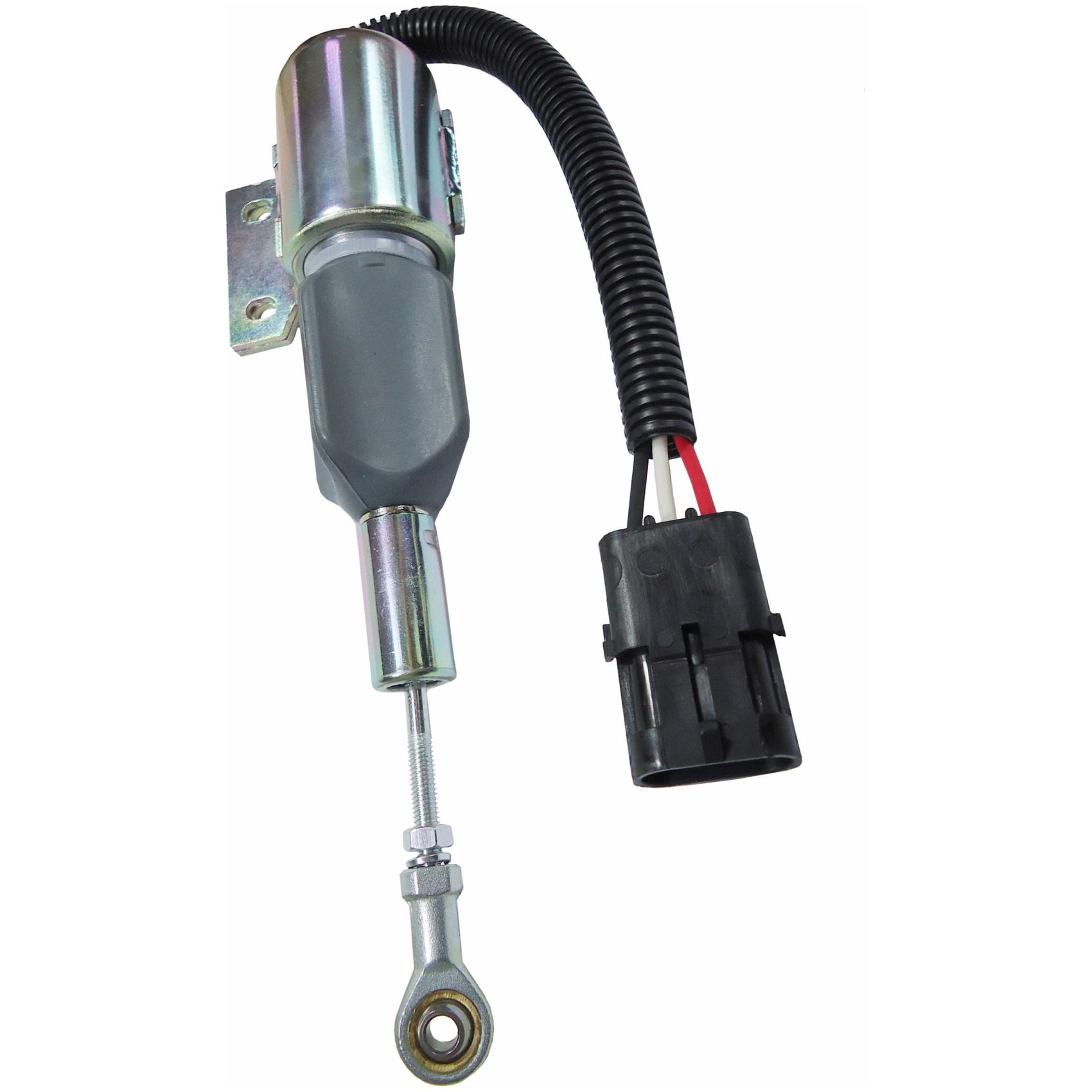 Solenoide de Parada 24V Plug 3 Terminais - DNI - 8064
