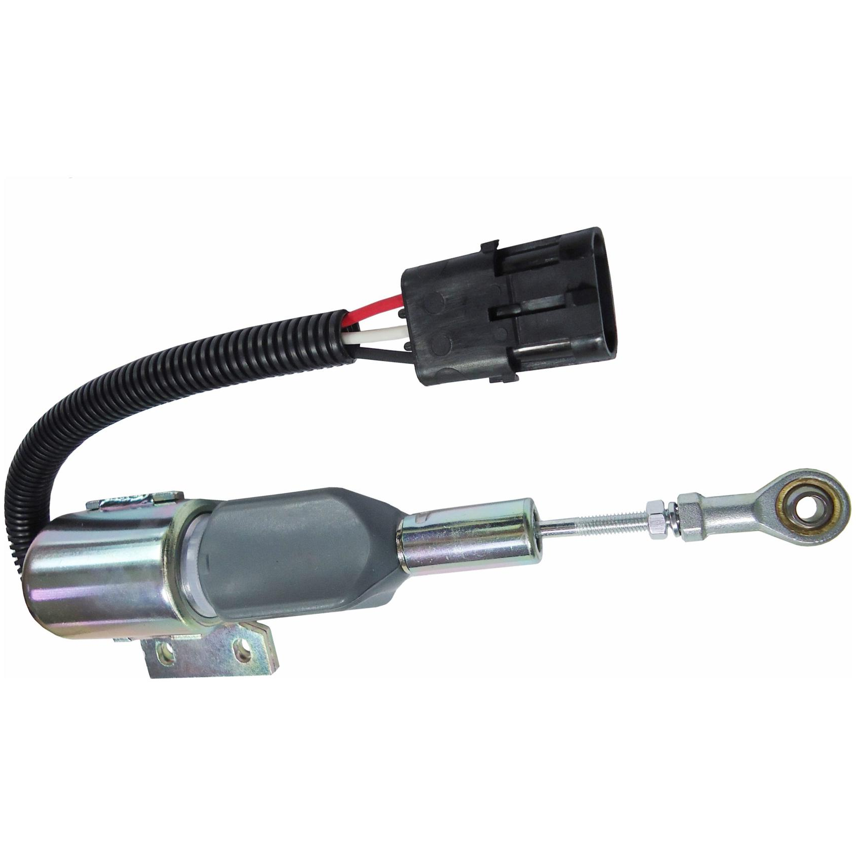 Solenoide de Parada 24V Plug 3 Terminais - DNI - 8064