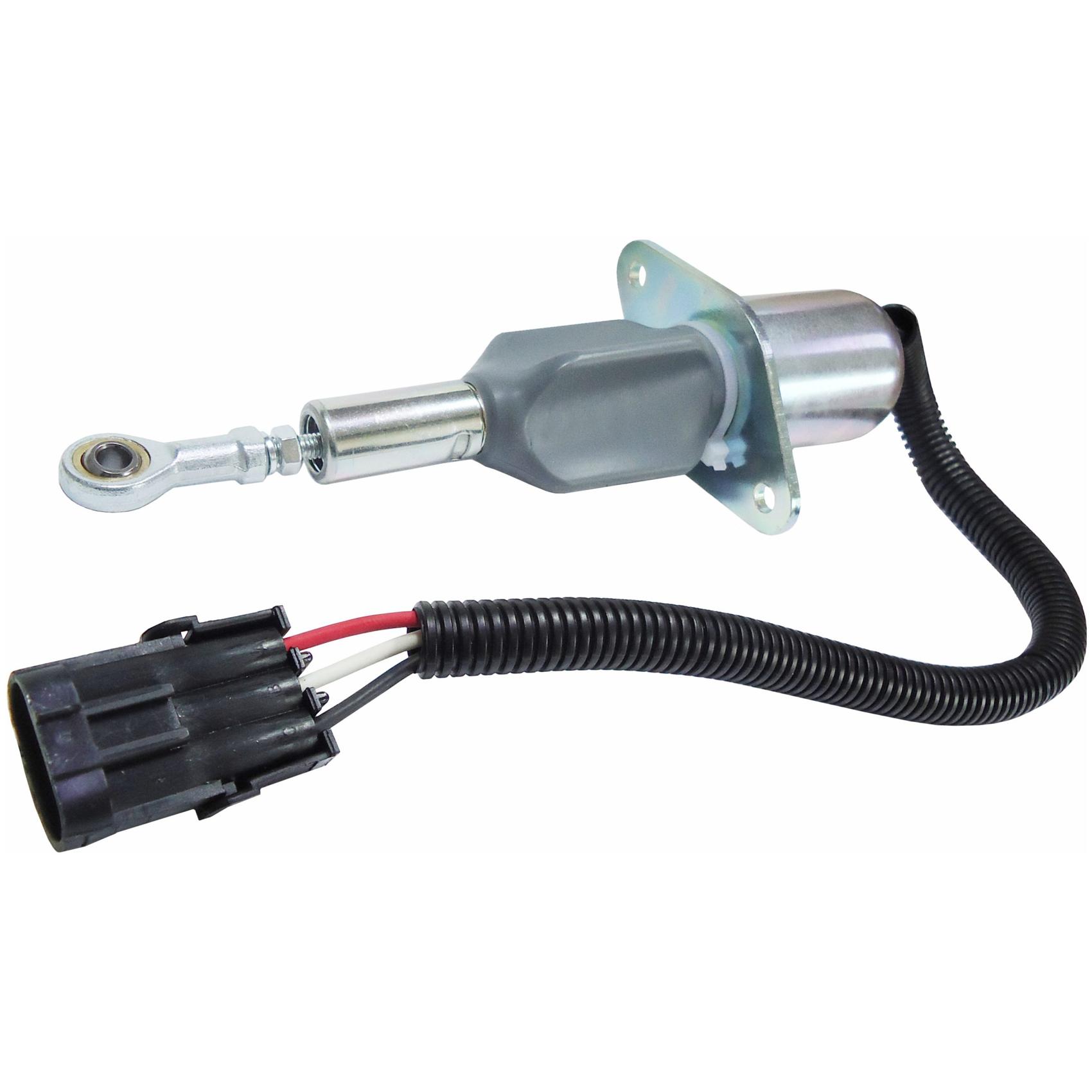 Solenoide de Parada 24V Plug 3 Terminais - DNI - 8071
