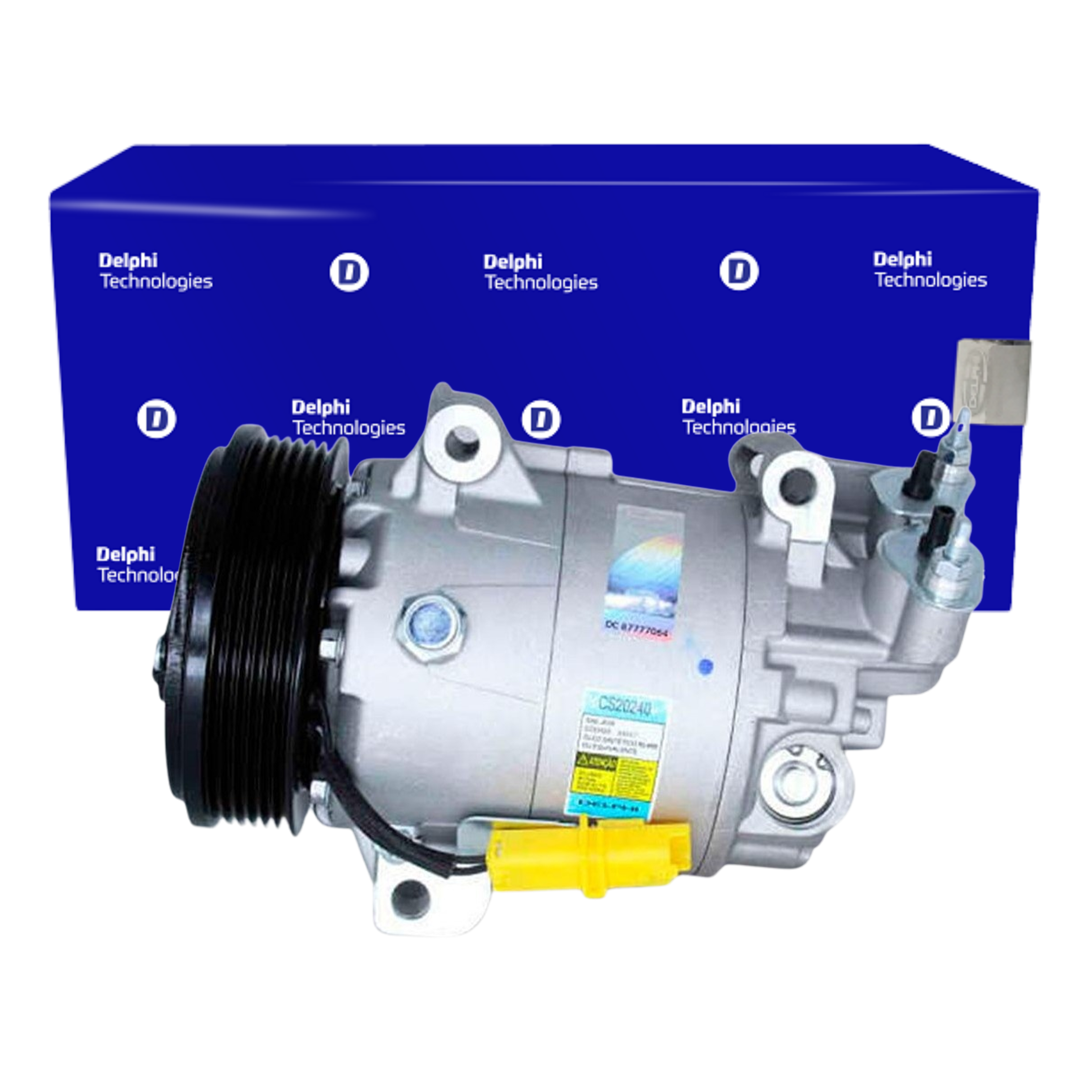 Compressor Ar Condicionado 207 C3 HOGGAR 1.4 1.6 AIRCROSS 1.6 - Delphi - CS20240