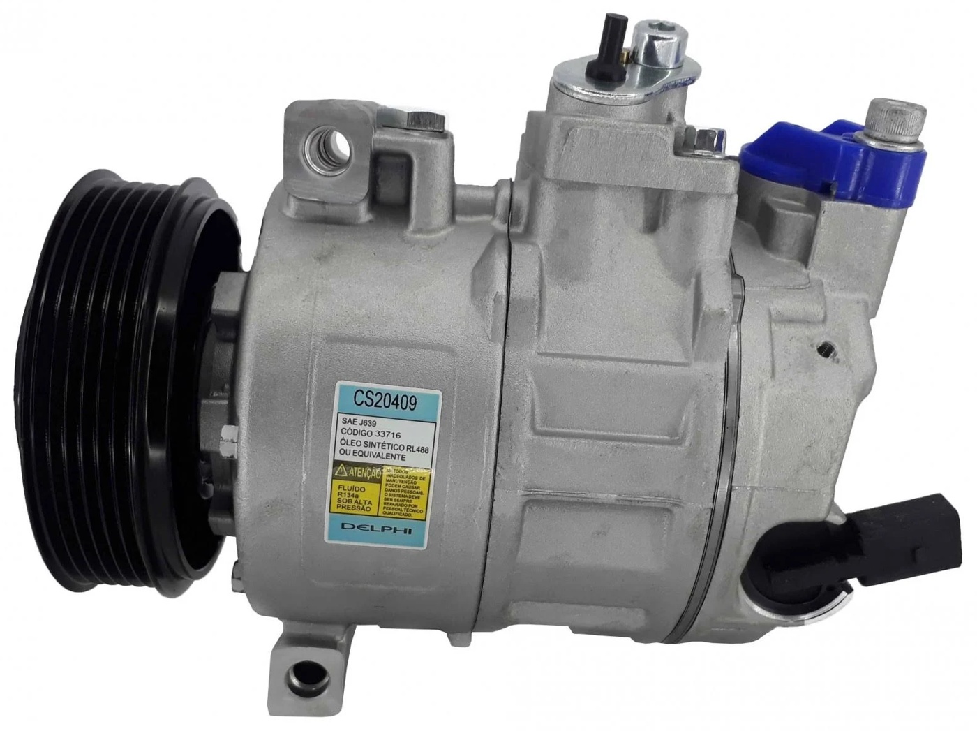Compressor Ar Condicionado JETTA PASSAT TIGUAN 2.0 - Delphi - CS20409