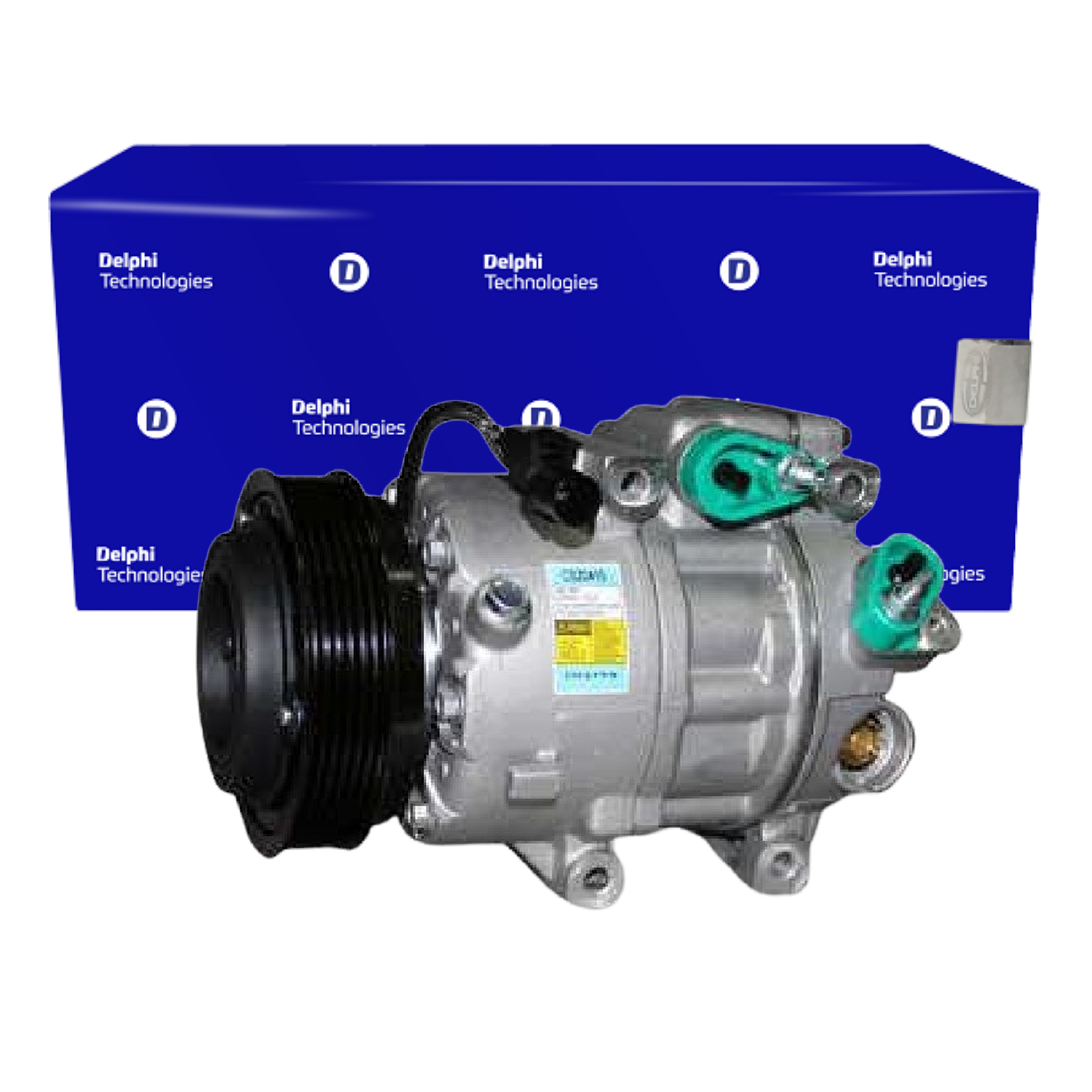 Compressor de Ar Condicionado para Hyundai Santa Fé - Delphi - CS20415
