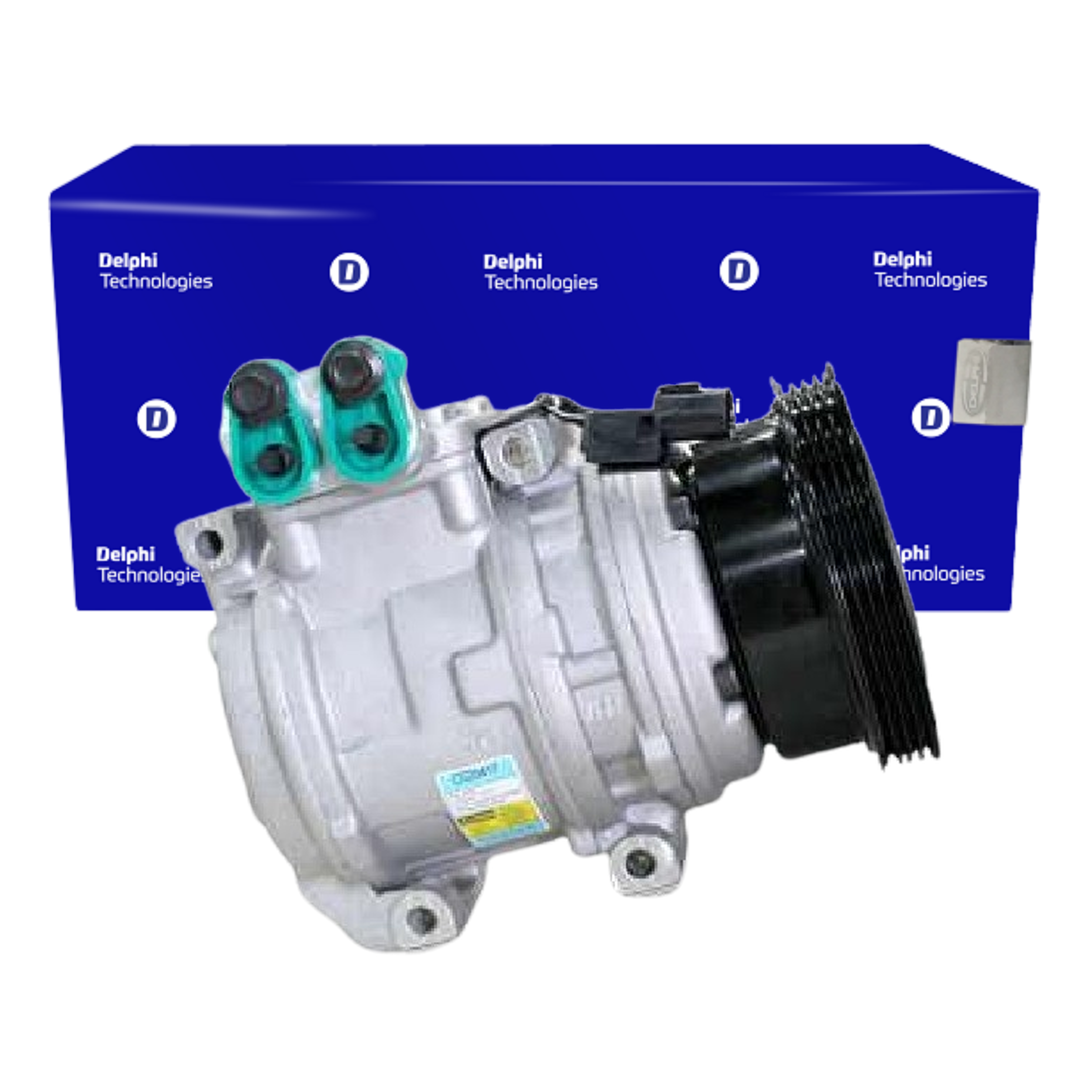 Compressor de Ar Condicionado para Hyundai Tucson e KIA Sportage - Delphi - CS20417