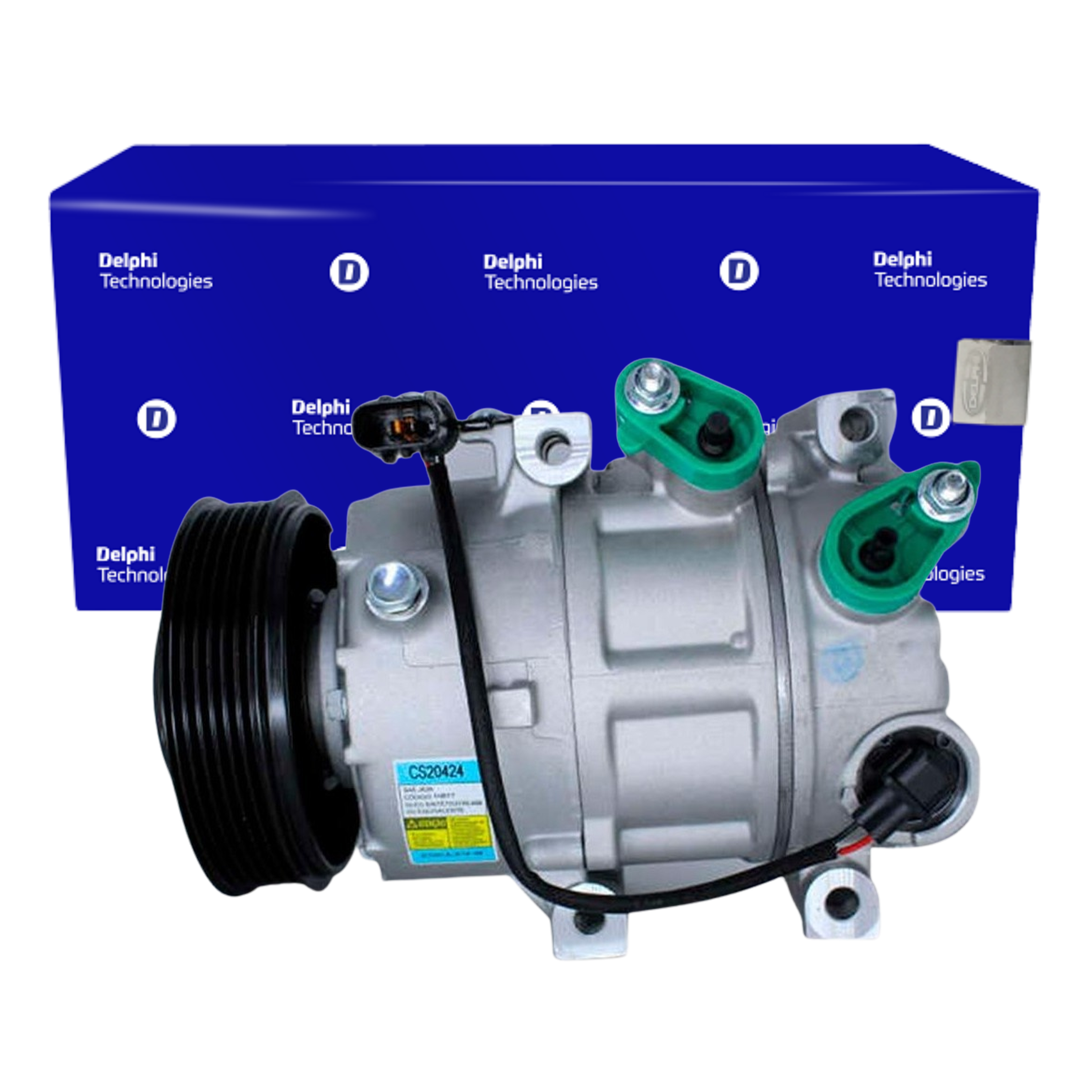 Compressor de Ar Condicionado para Hyundai Sonata - Delphi - CS20424