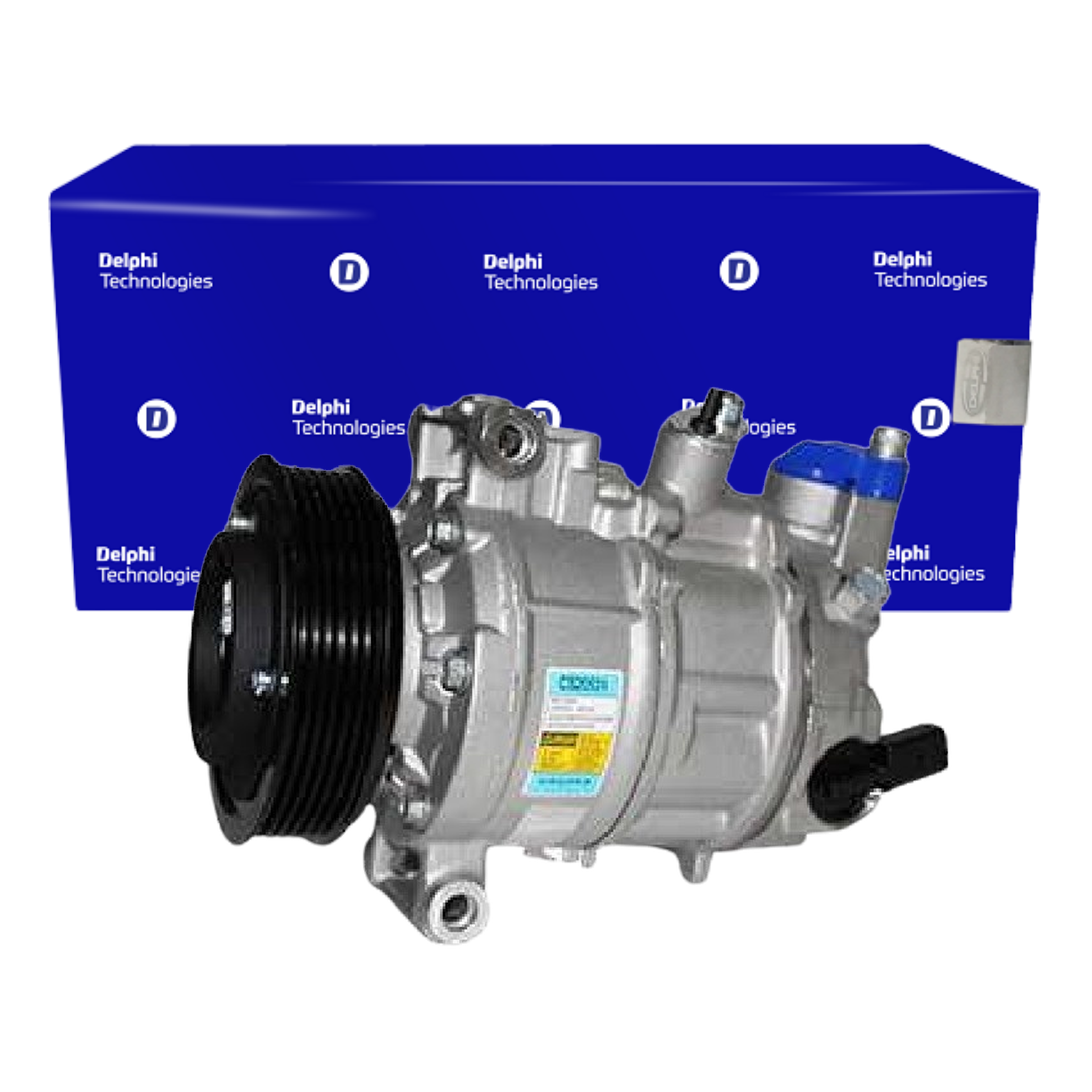 Compressor Ar Condicionado GOLF 1.4 2.0 A4 1.8 2.0 AMAROK JETTA PASSAT 2.0 - Delphi - CS20531