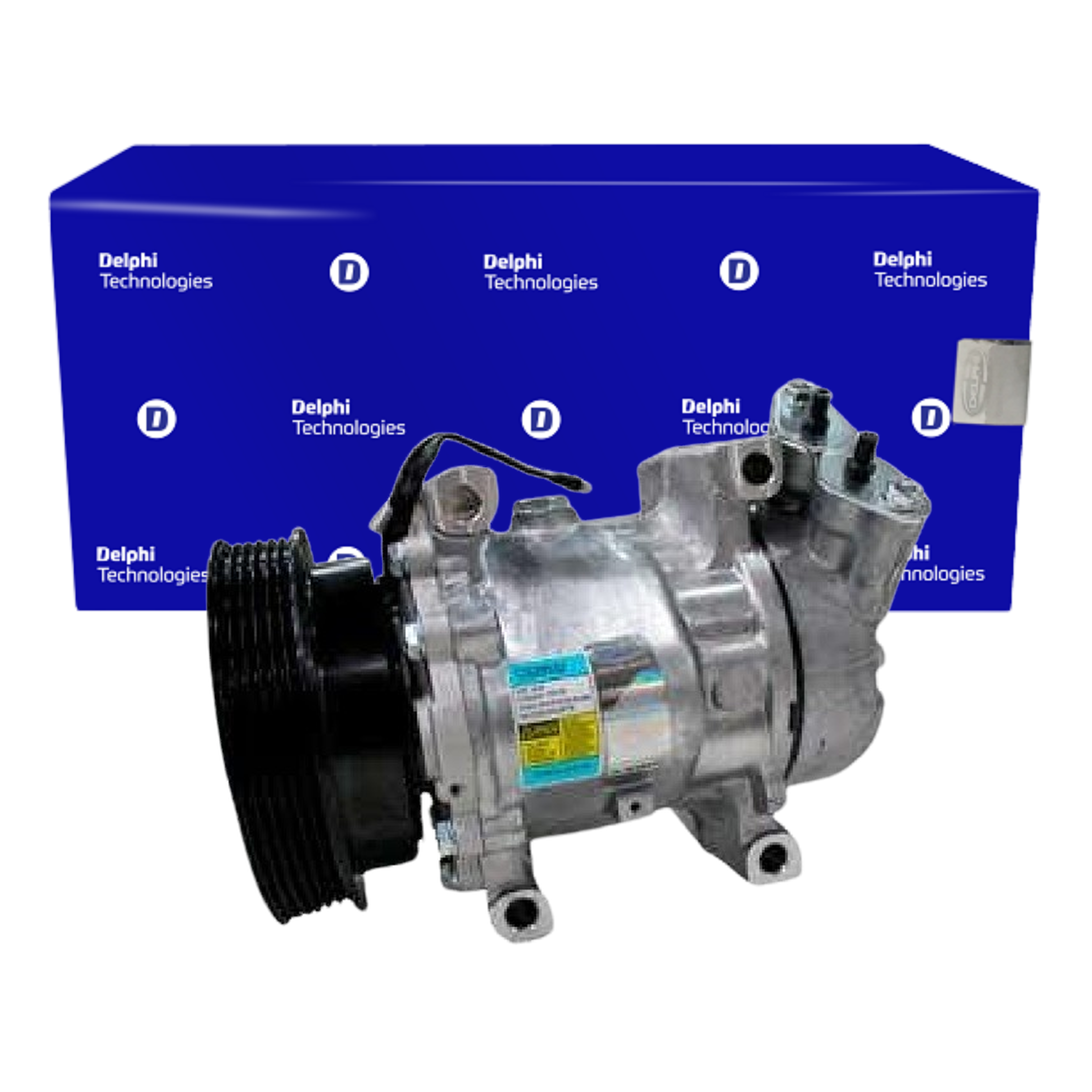 Compressor Ar Condicionado CLIO KANGOO 1.0 1.6 SYMBOL 1.6 - Delphi - CS20532