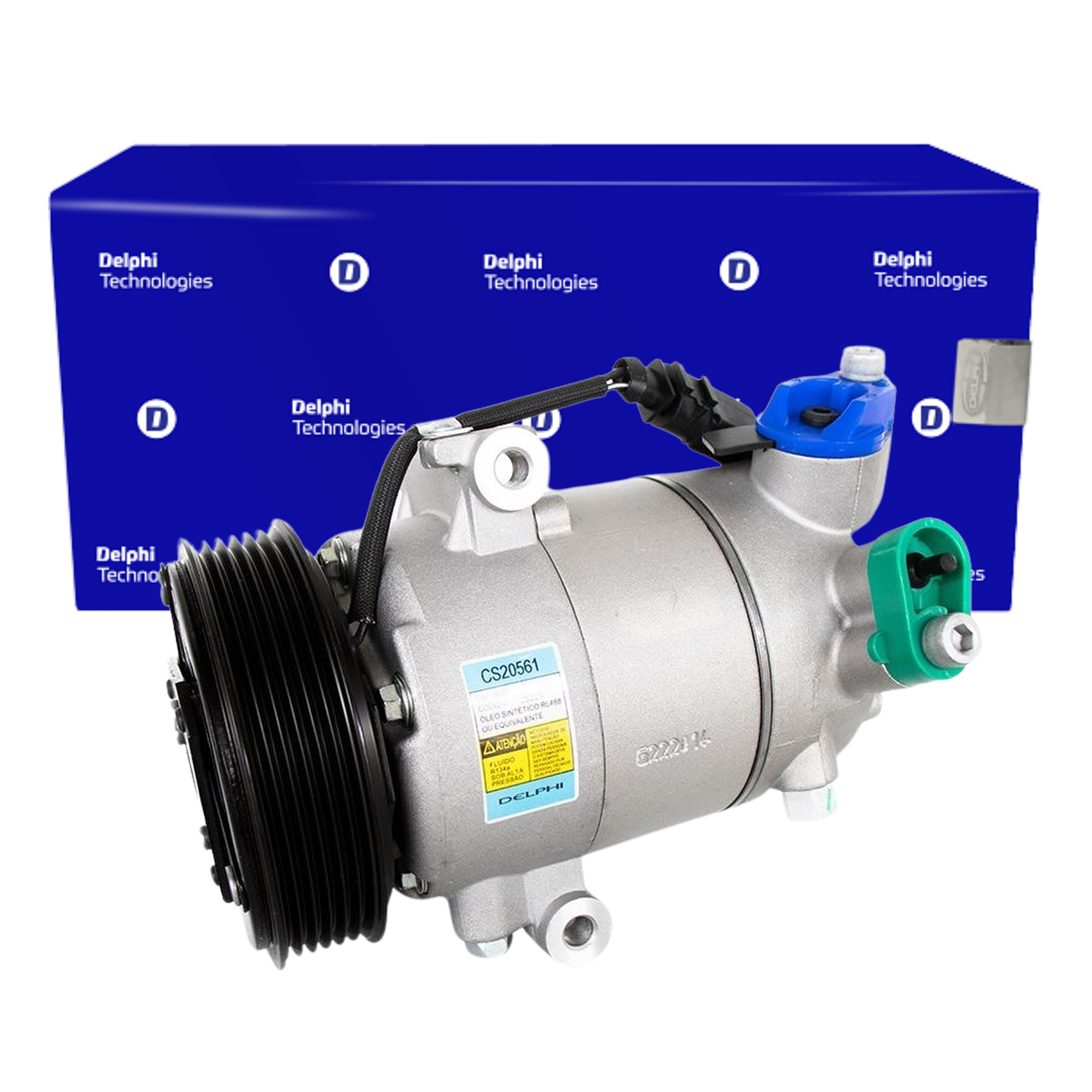 Compressor Ar Condicionado FOX GOL UP! 1.0 - Delphi - CS20561