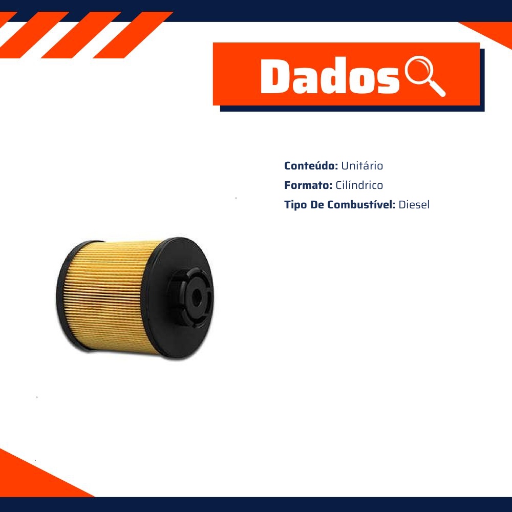 Filtro de Combustível - Delphi - HDF529
