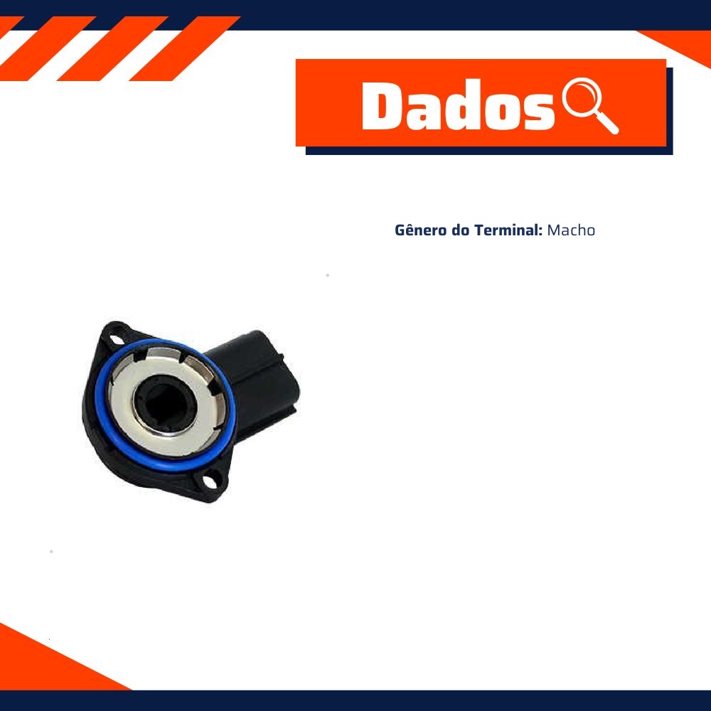 Sensor de Posição da Borboleta TPS - Delphi - SS10528