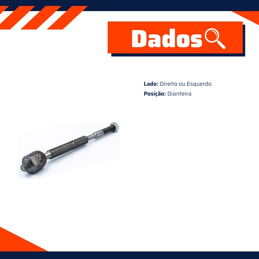Braço Axial Dianteiro Lado Direito ou Esquerdo para Toyota YARIS e YARIS SEDAN - Delphi - TA3536