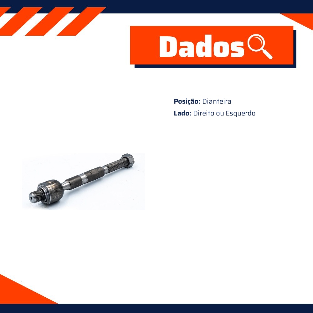 Braço Axial Dianteiro Lado Direito ou Esquerdo para KIA Sorento - Delphi - TA3547