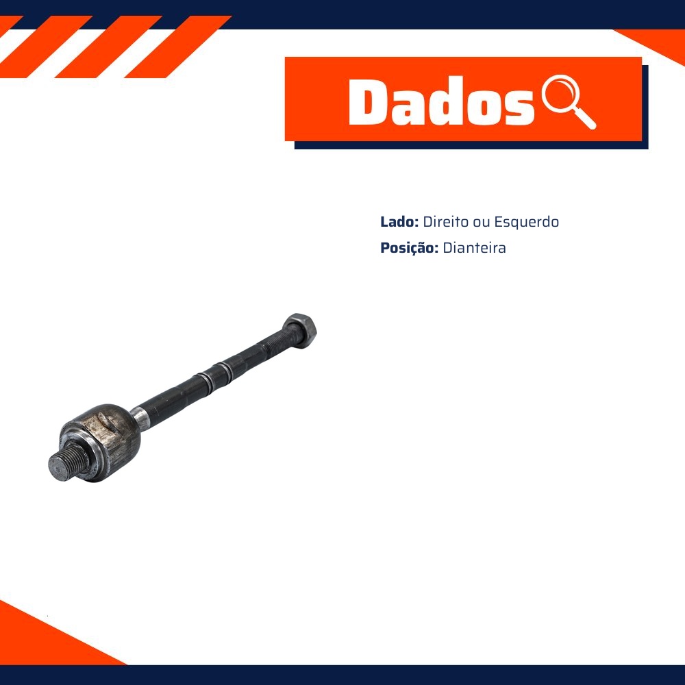 Braço Axial Dianteiro Lado Direito ou Esquerdo para Ford Edge e Fusion - Delphi - TA5574
