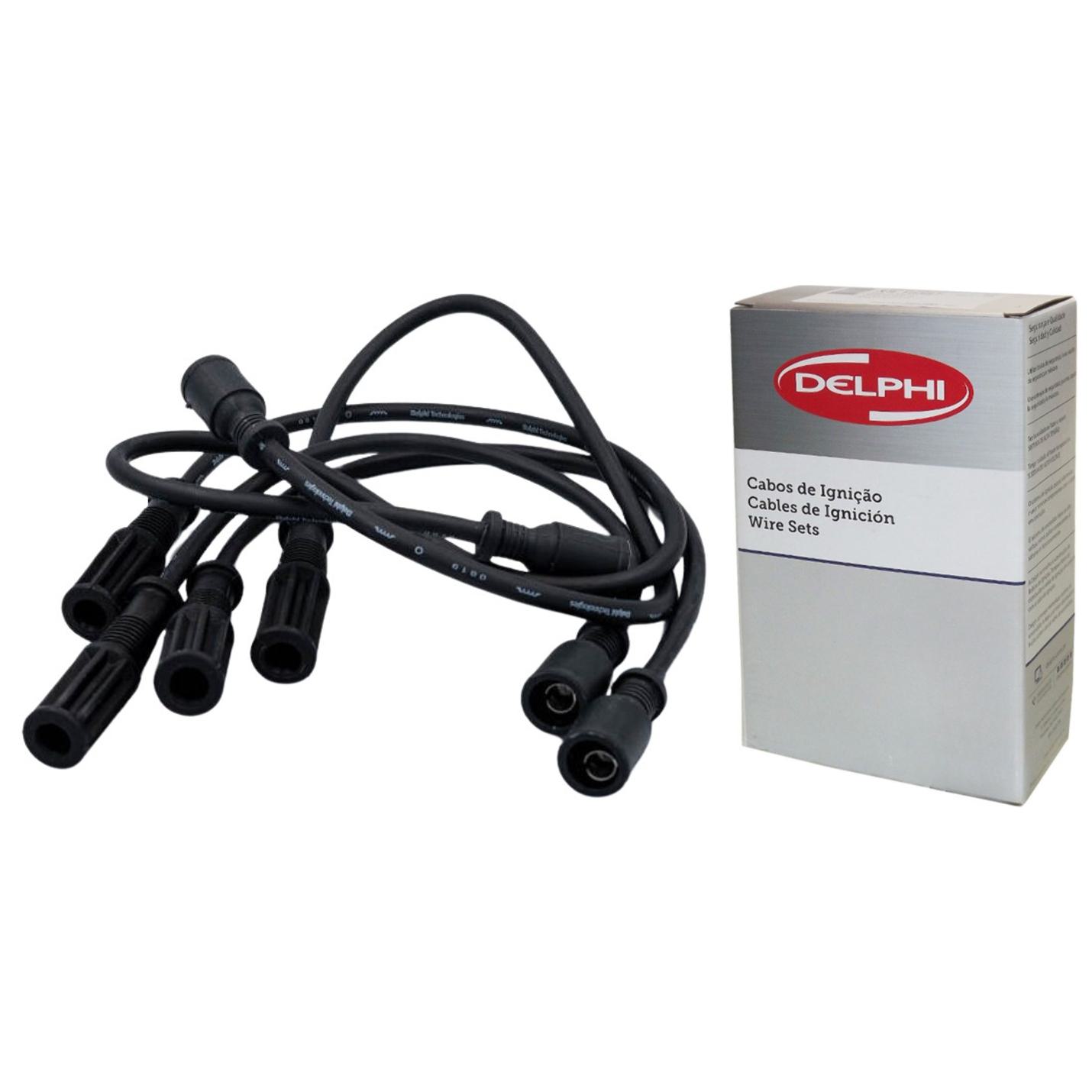 Jogo de Cabos de Vela para Fiat Tempra - Delphi - XS10034