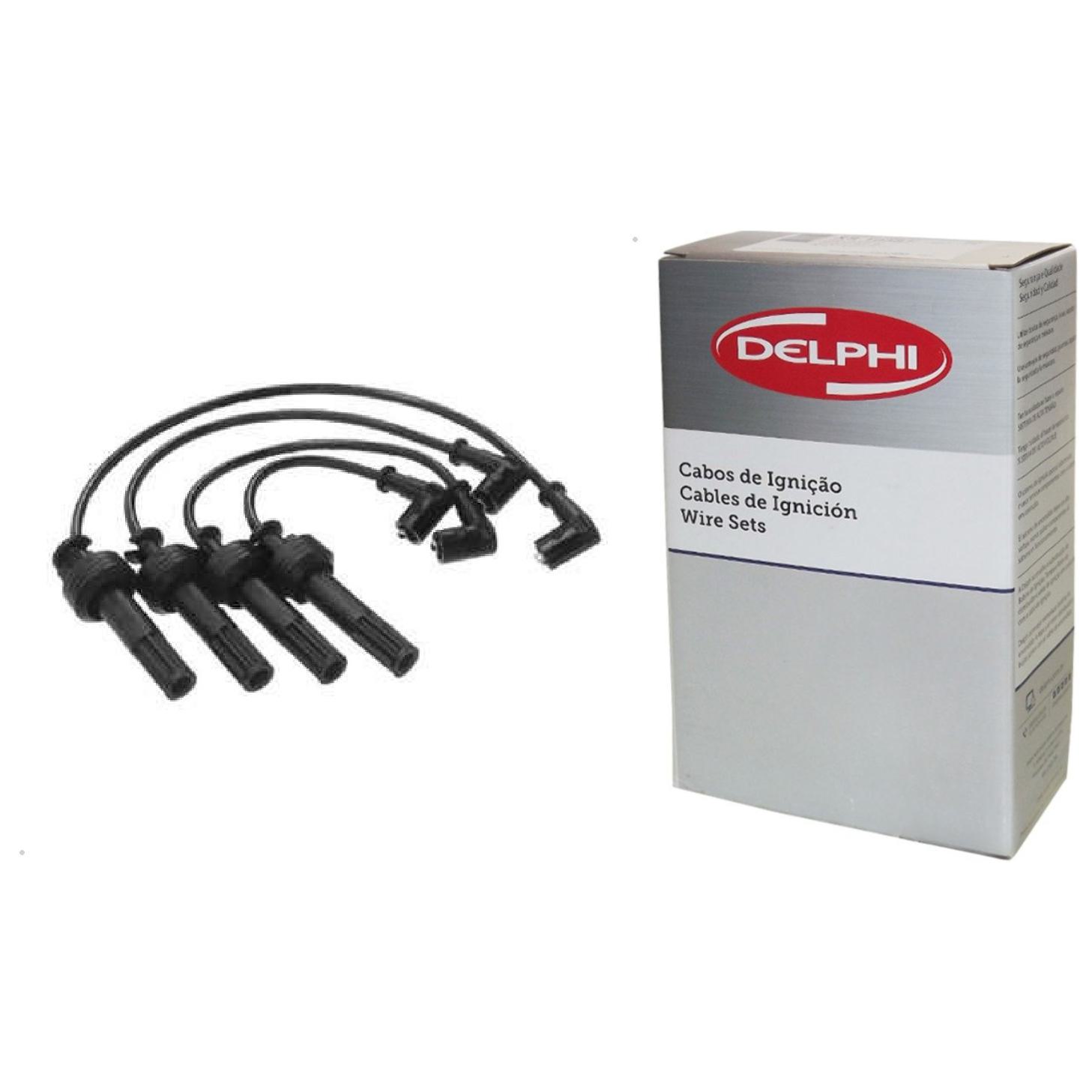 Jogo de Cabos de Vela para Fiat Tempra - Delphi - XS10064