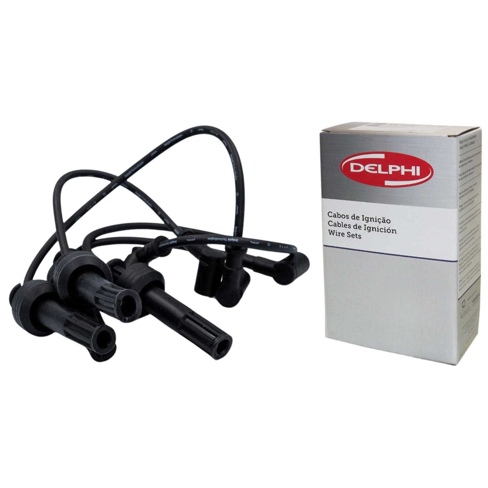 Jogo de Cabos de Vela para Fiat Tempra - Delphi - XS10065