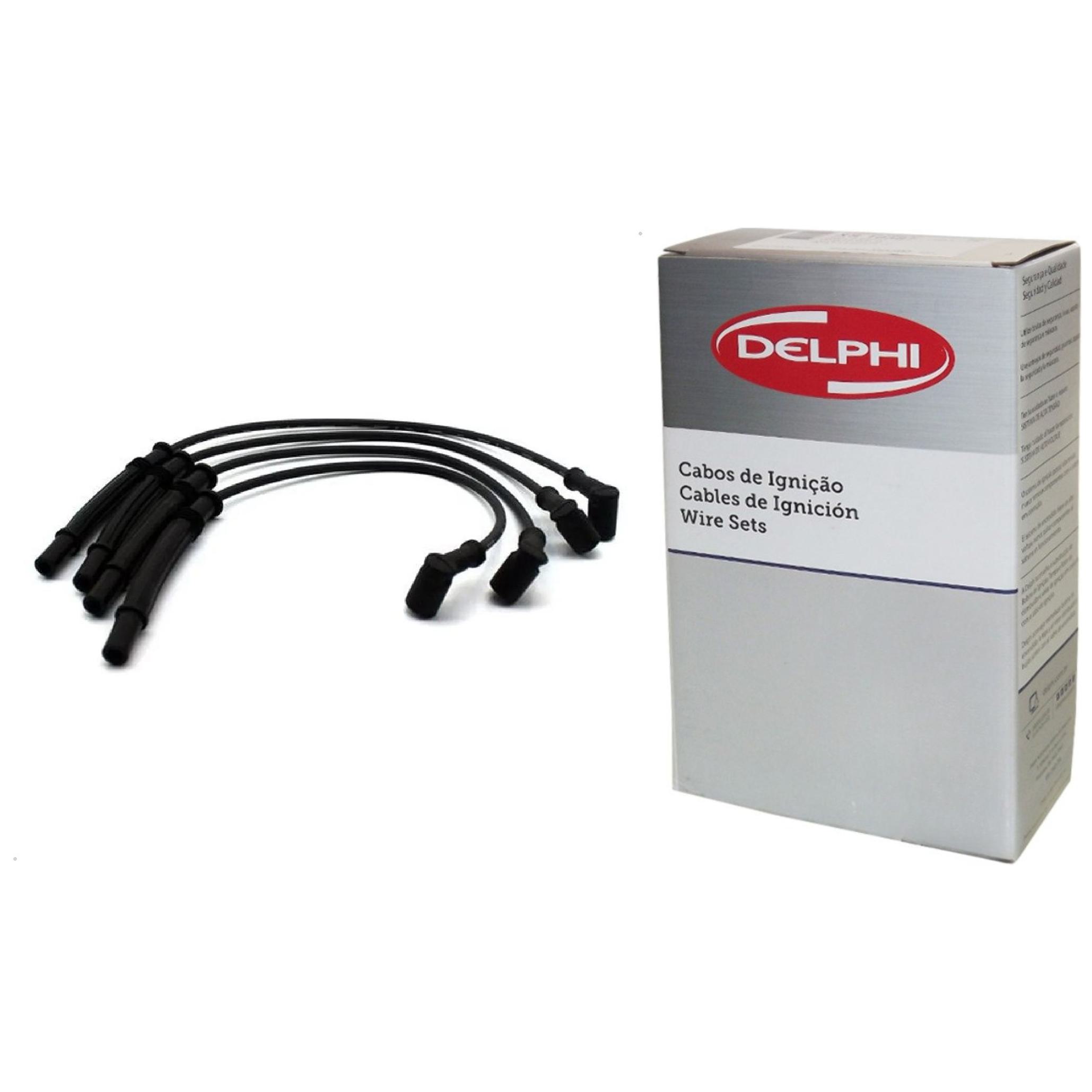 Jogo de Cabos de Vela para Renault CLIO e R19 - Delphi - XS10176