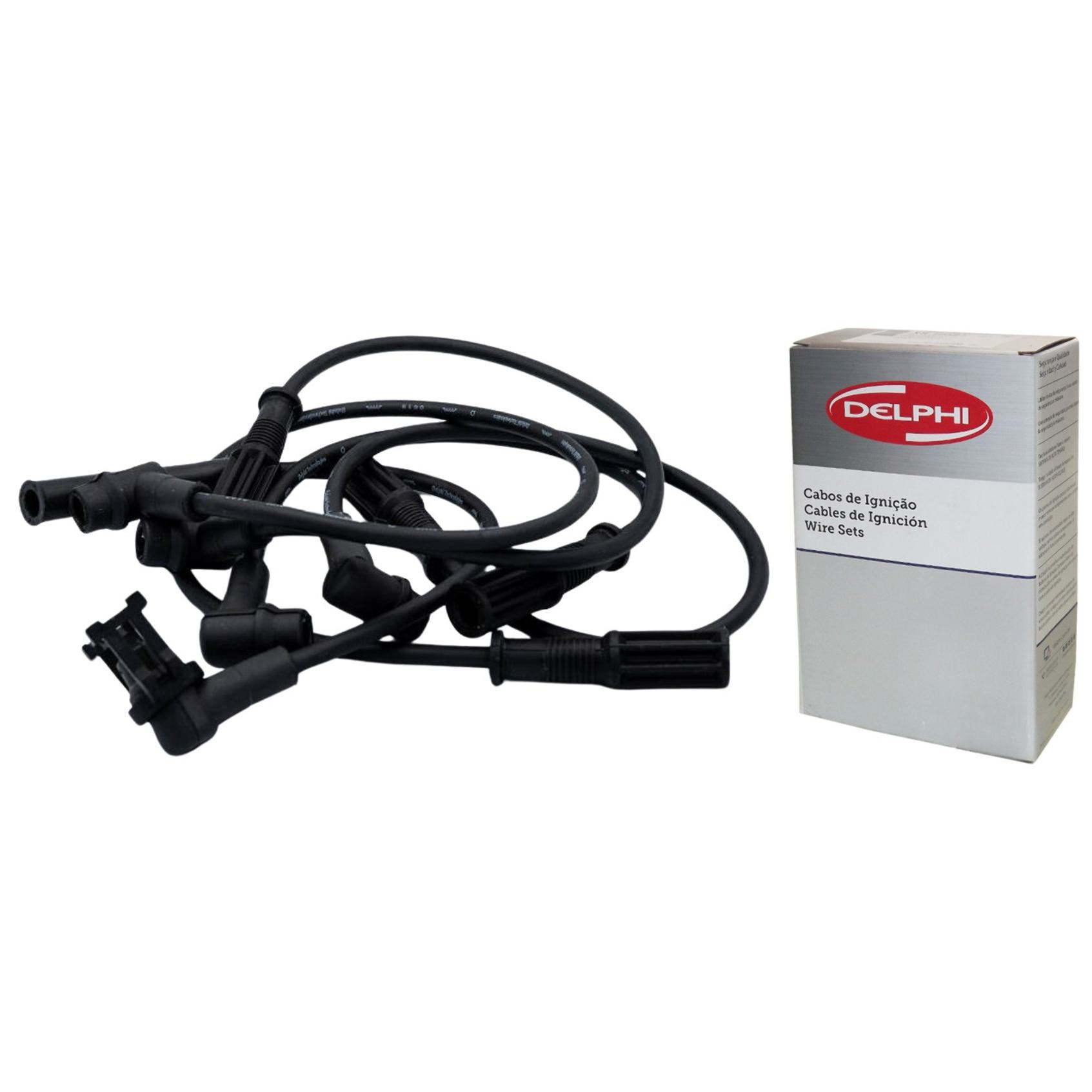 Jogo de Cabos de Vela para Renault CLIO e R19 Cabriolet - Delphi - XS10179