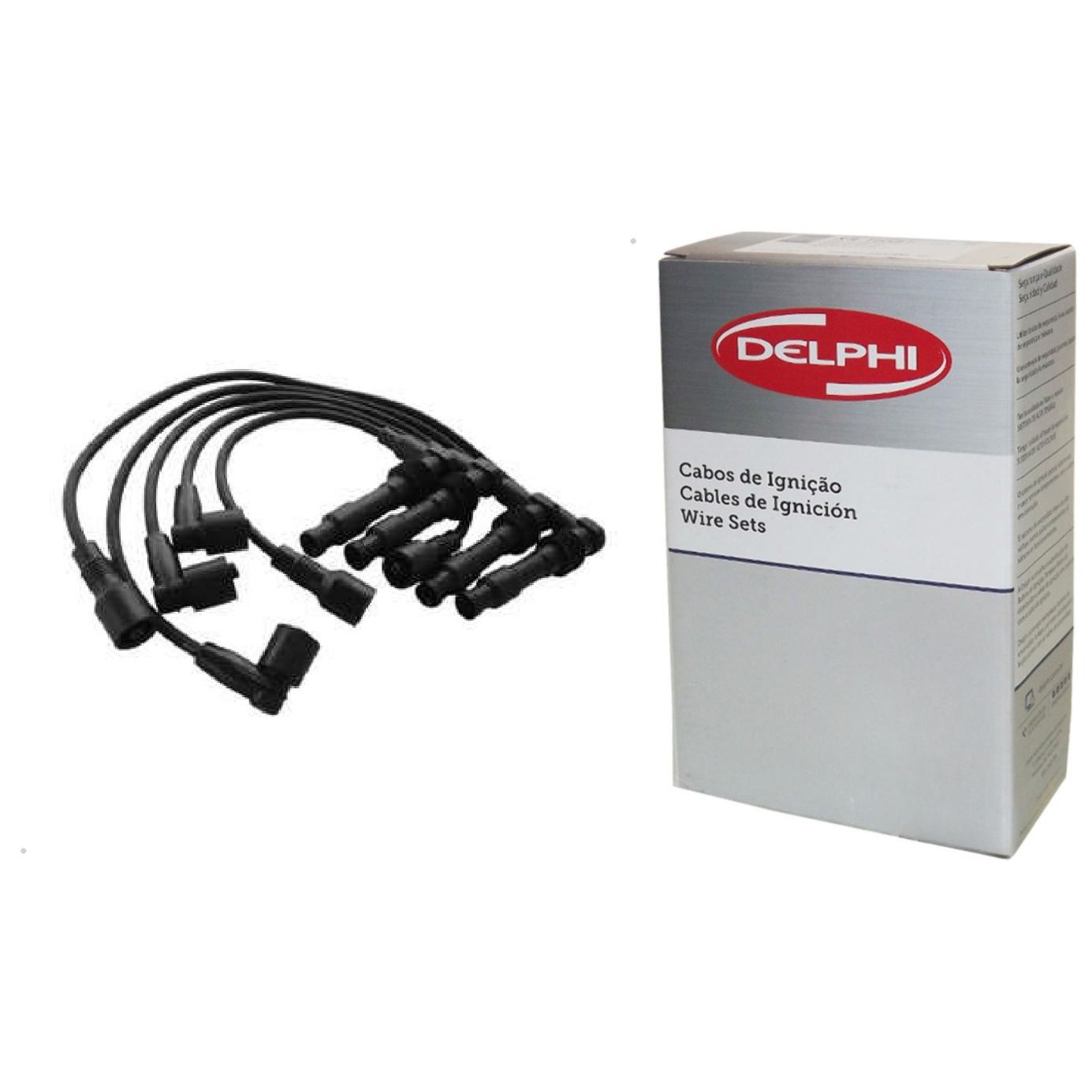 Jogo de Cabos de Vela para Chevrolet Astra Hatch e Astra SW - Delphi - XS10384