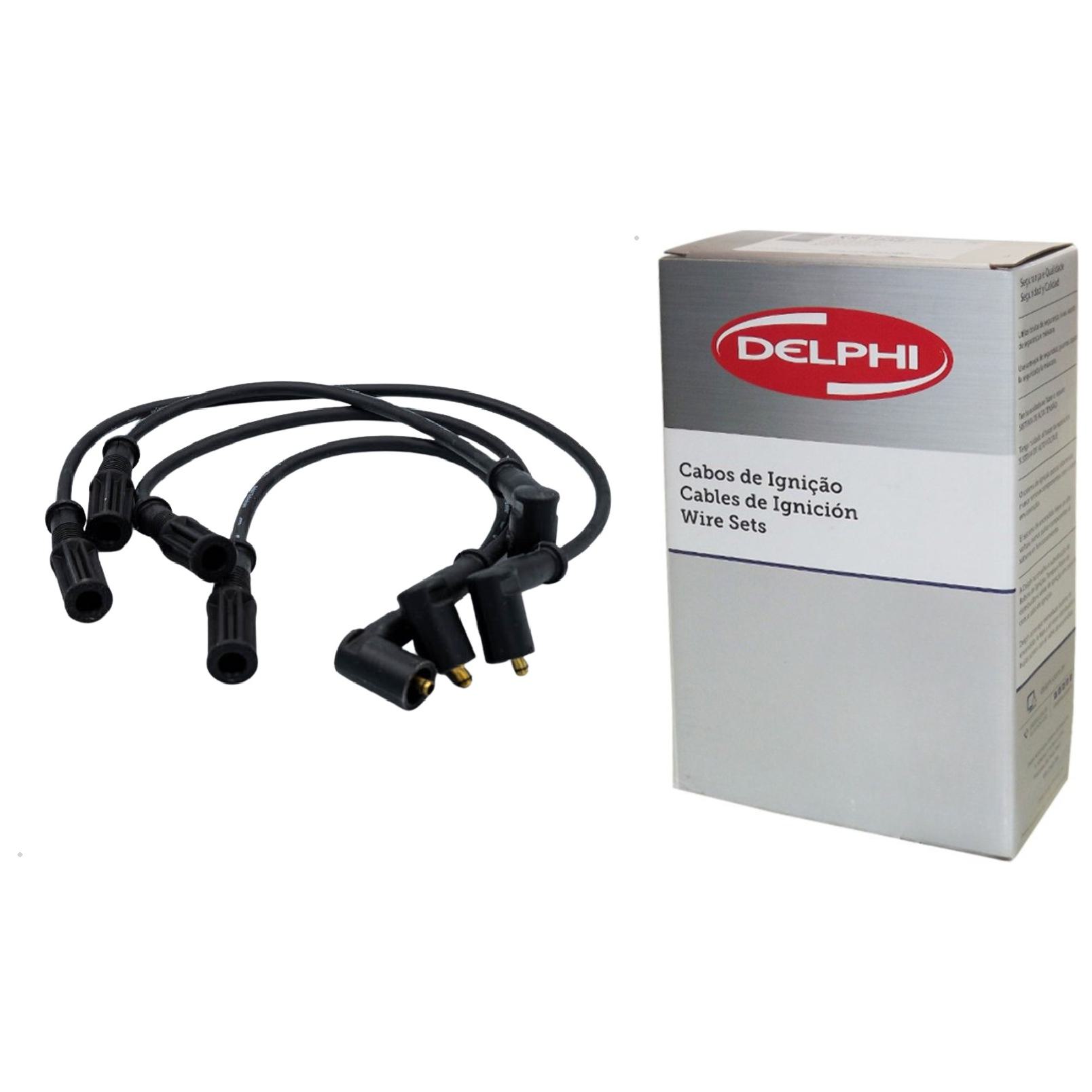 Jogo de Cabos de Vela para Renault Twingo - Delphi - XS10584