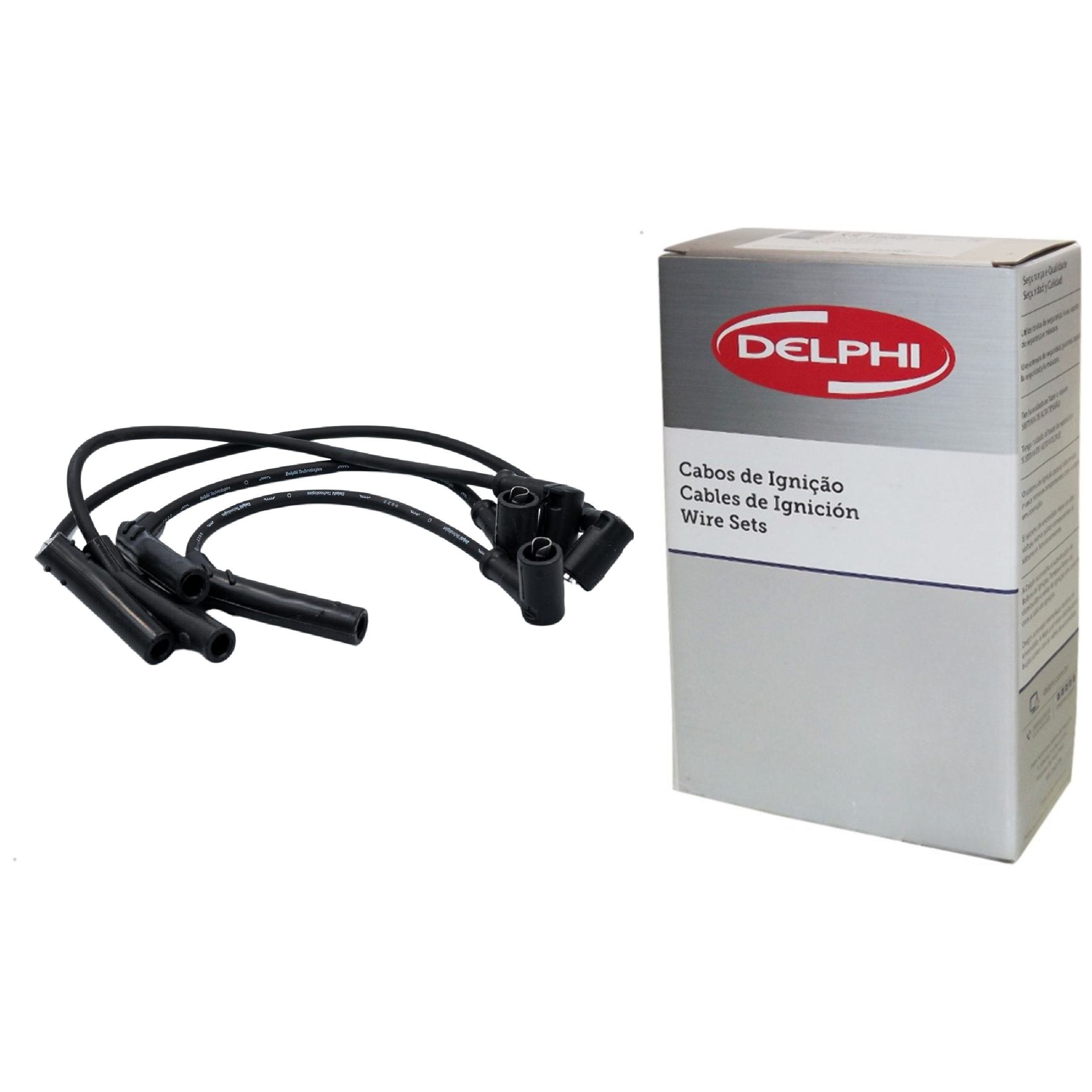 Jogo de Cabos de Vela para Hyundai Atos Prime - Delphi - XS10644