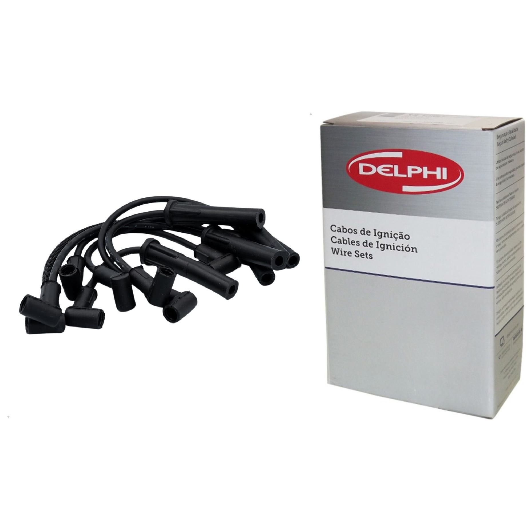 Jogo de Cabos de Vela para Ford F-1000 - Delphi - XS10652