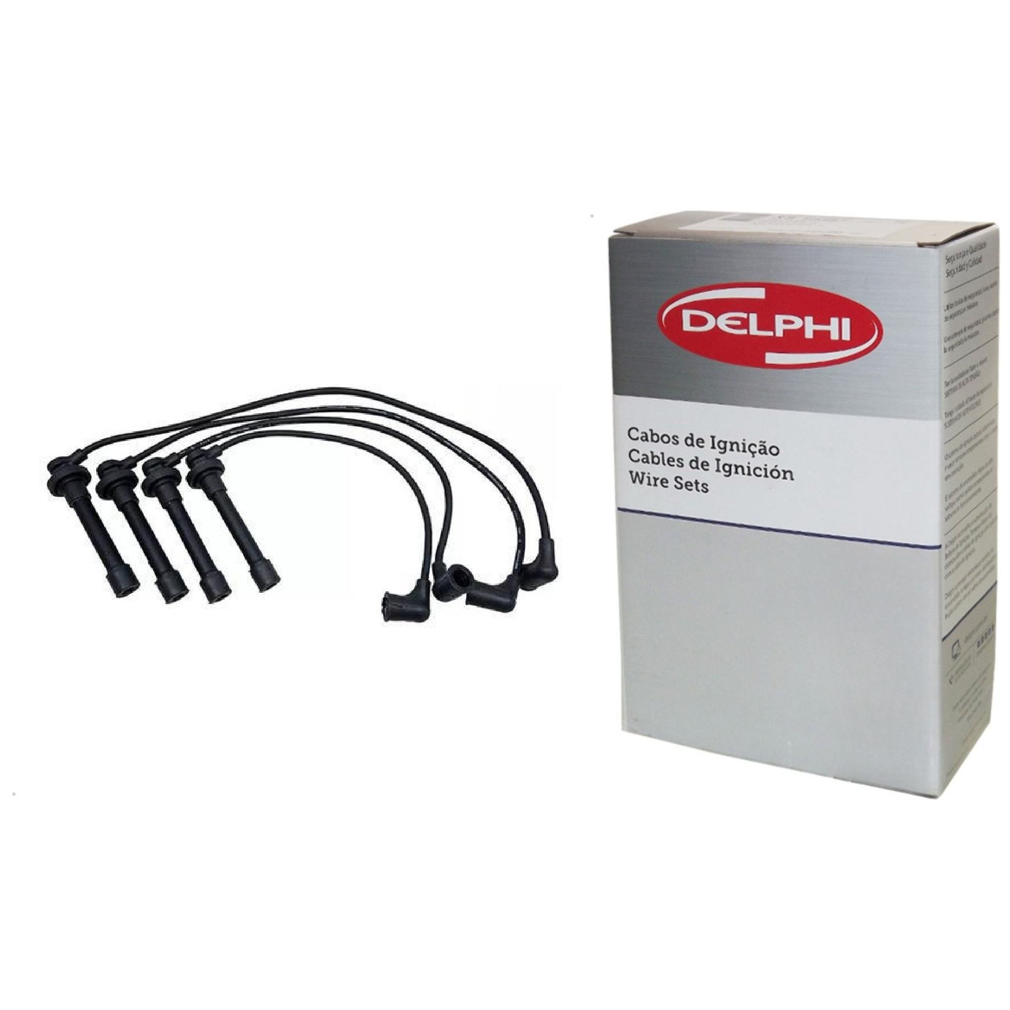 Jogo de Cabos de Vela para Honda Civic - Delphi - XS10655