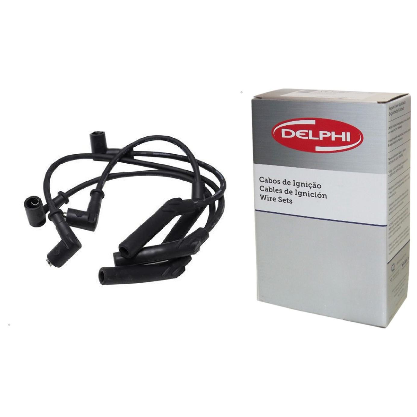 Jogo de Cabos de Vela para Hyundai Atos Prime - Delphi - XS10656