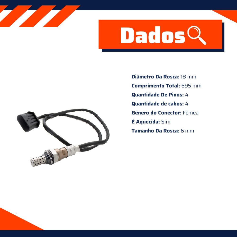 Sonda Lambda - Delphi - ES20685