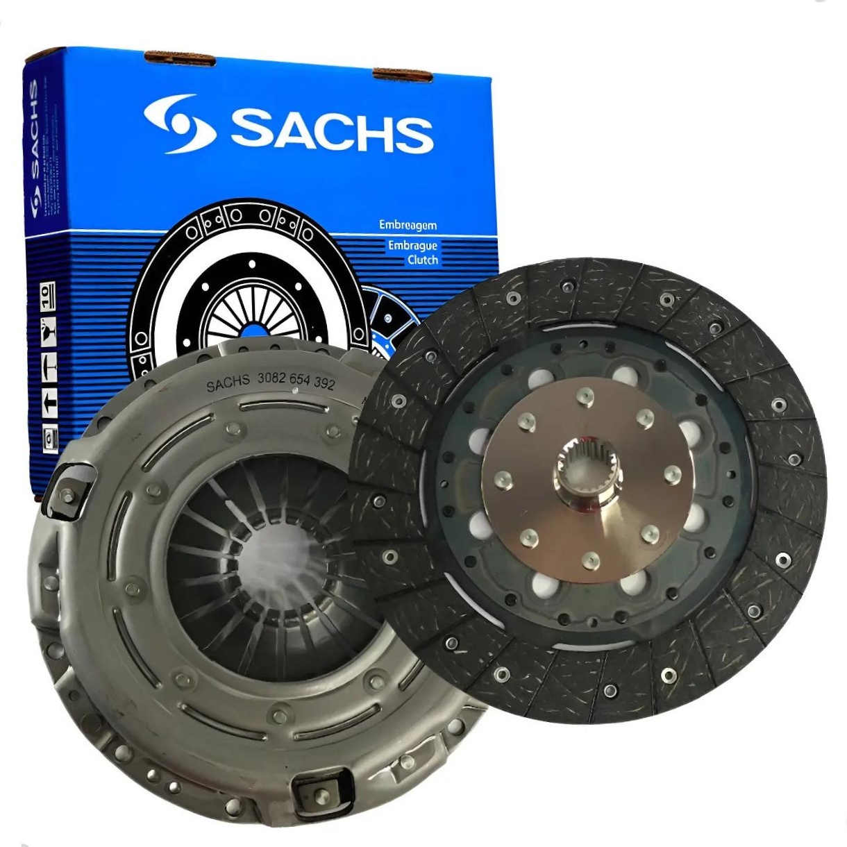 Kit de Embreagem Monodisco - SACHS - 6402
