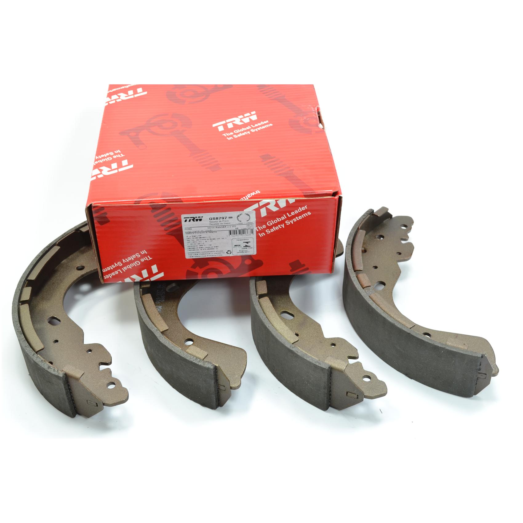 Sapata de Freio Traseira para Ford Ranger e Nissan Frontier - TRW - GS8797